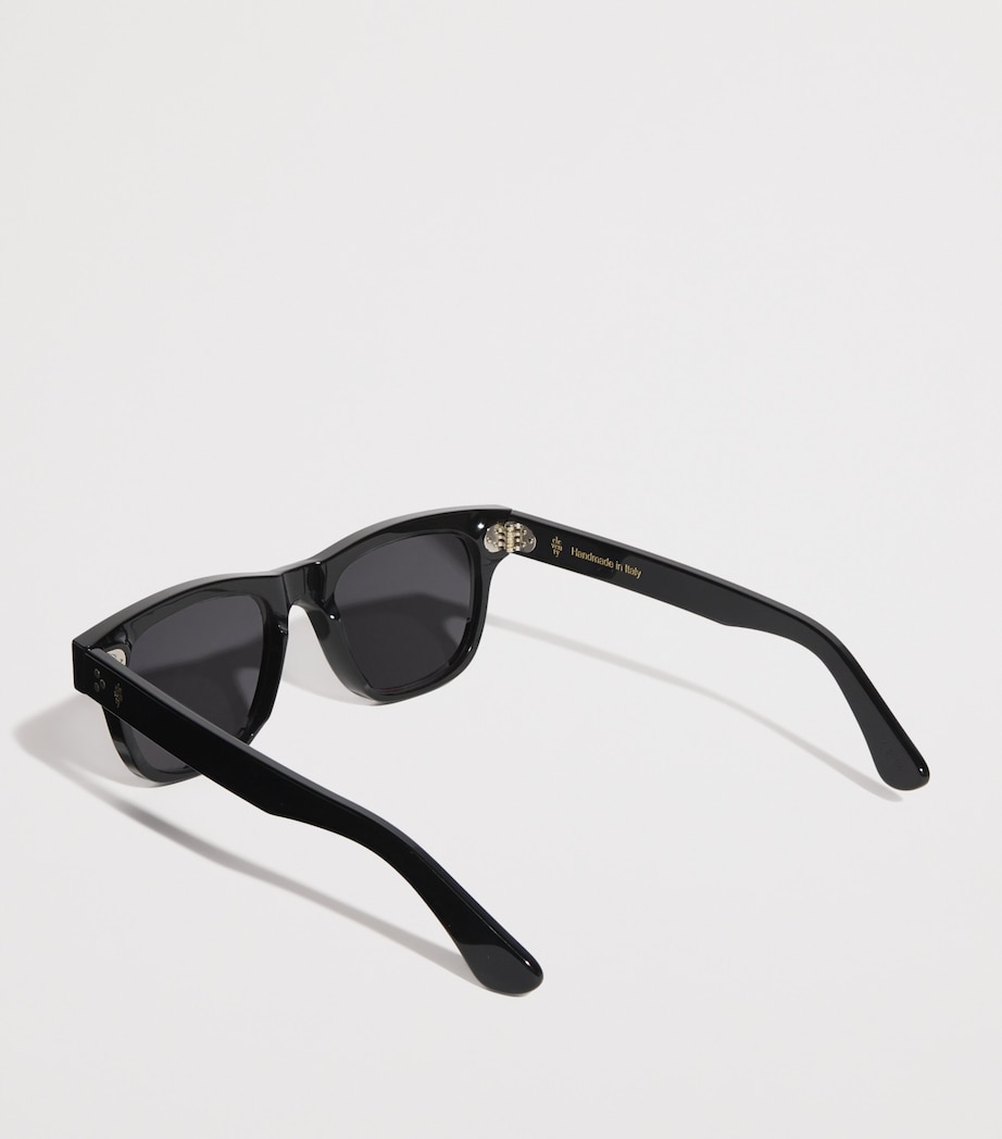 Eleventy Cellulose Acetate Marco Sunglasses Nero E Nero Image 3