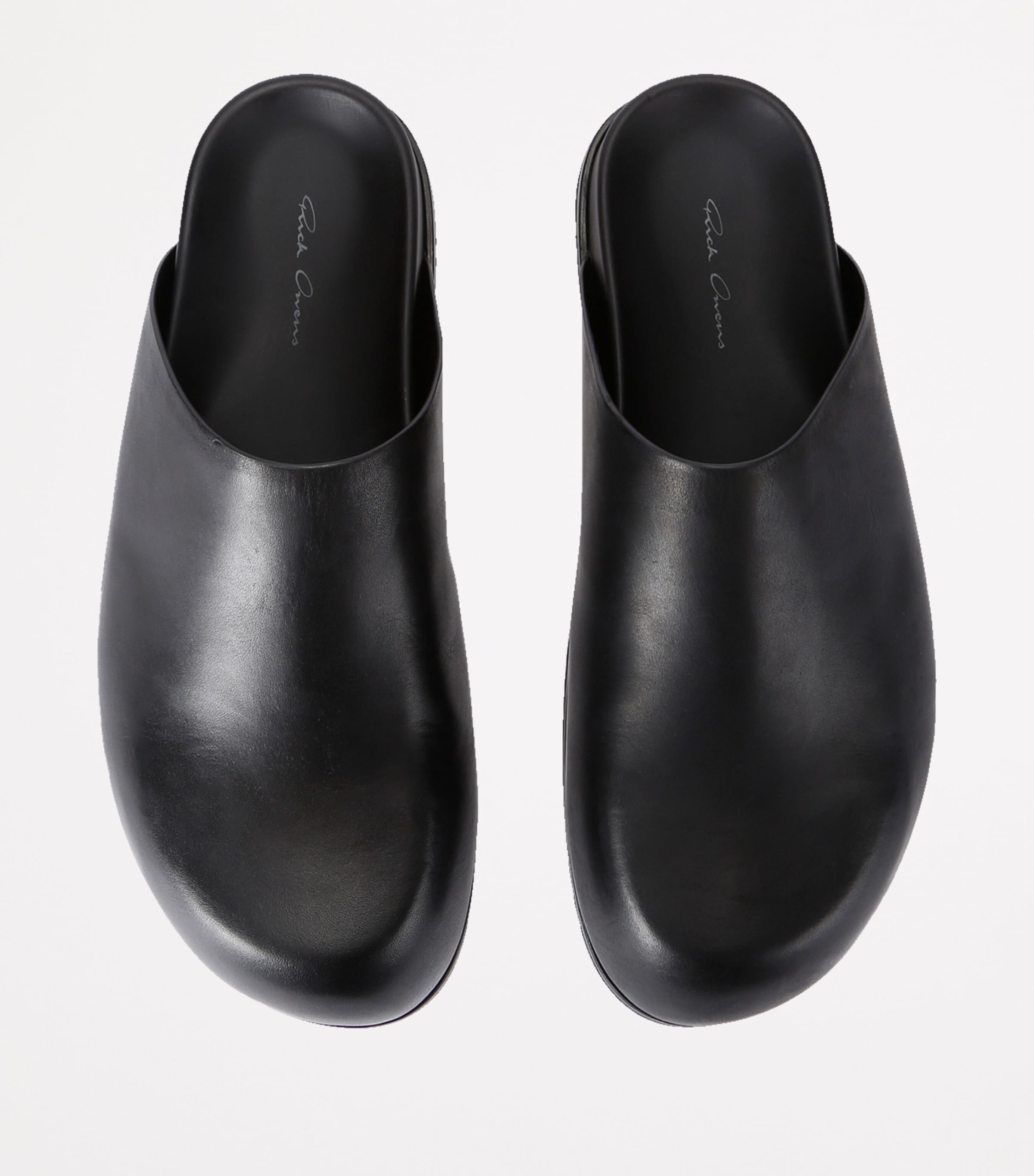 Rick Owens Leather Granola Mules | Harrods US