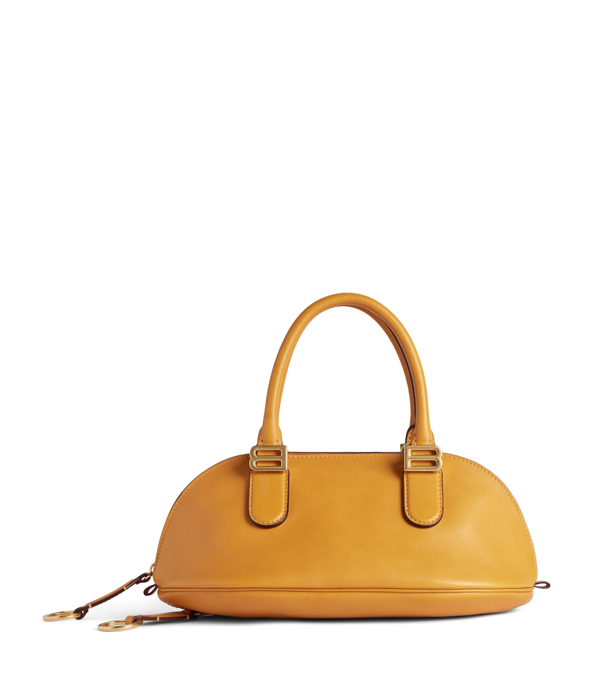 Balenciaga Mini Calfskin Bolero Bowling Top-Handle Bag Image 1