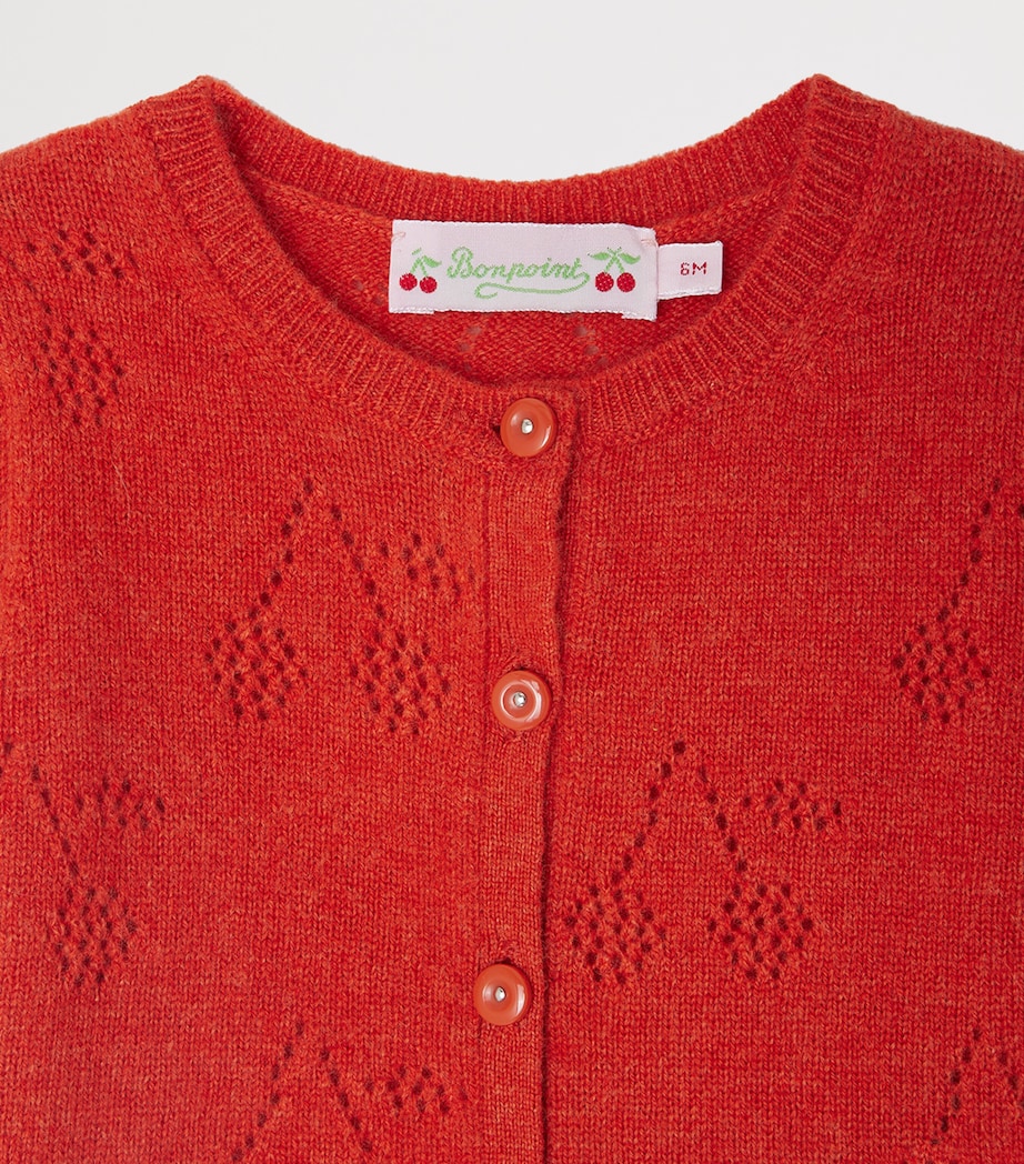 Cashmere Tibile Cardigan (6-18 Months) POTIRON Image 3