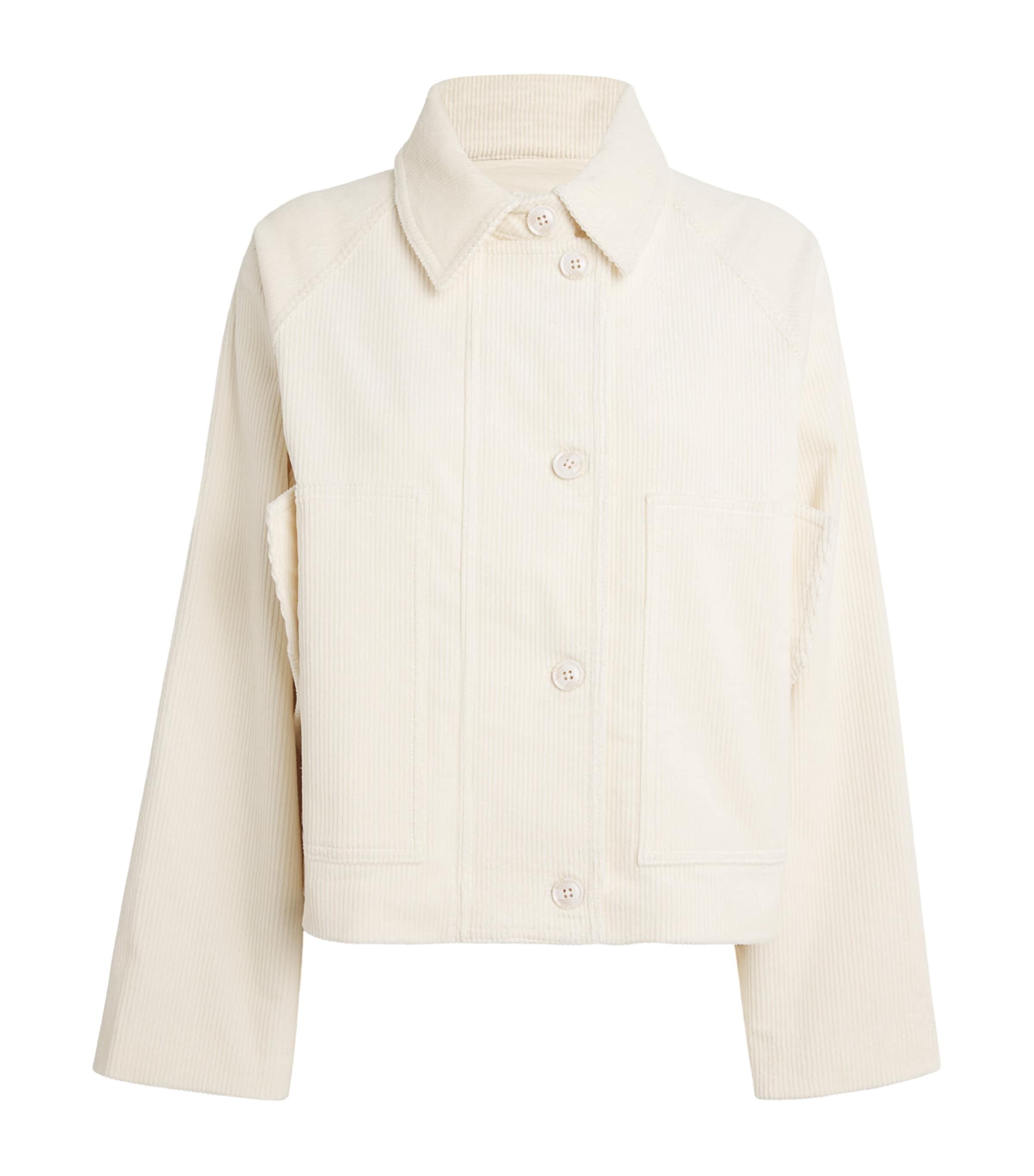 Corduroy Tylee Jacket IVORY Image 1