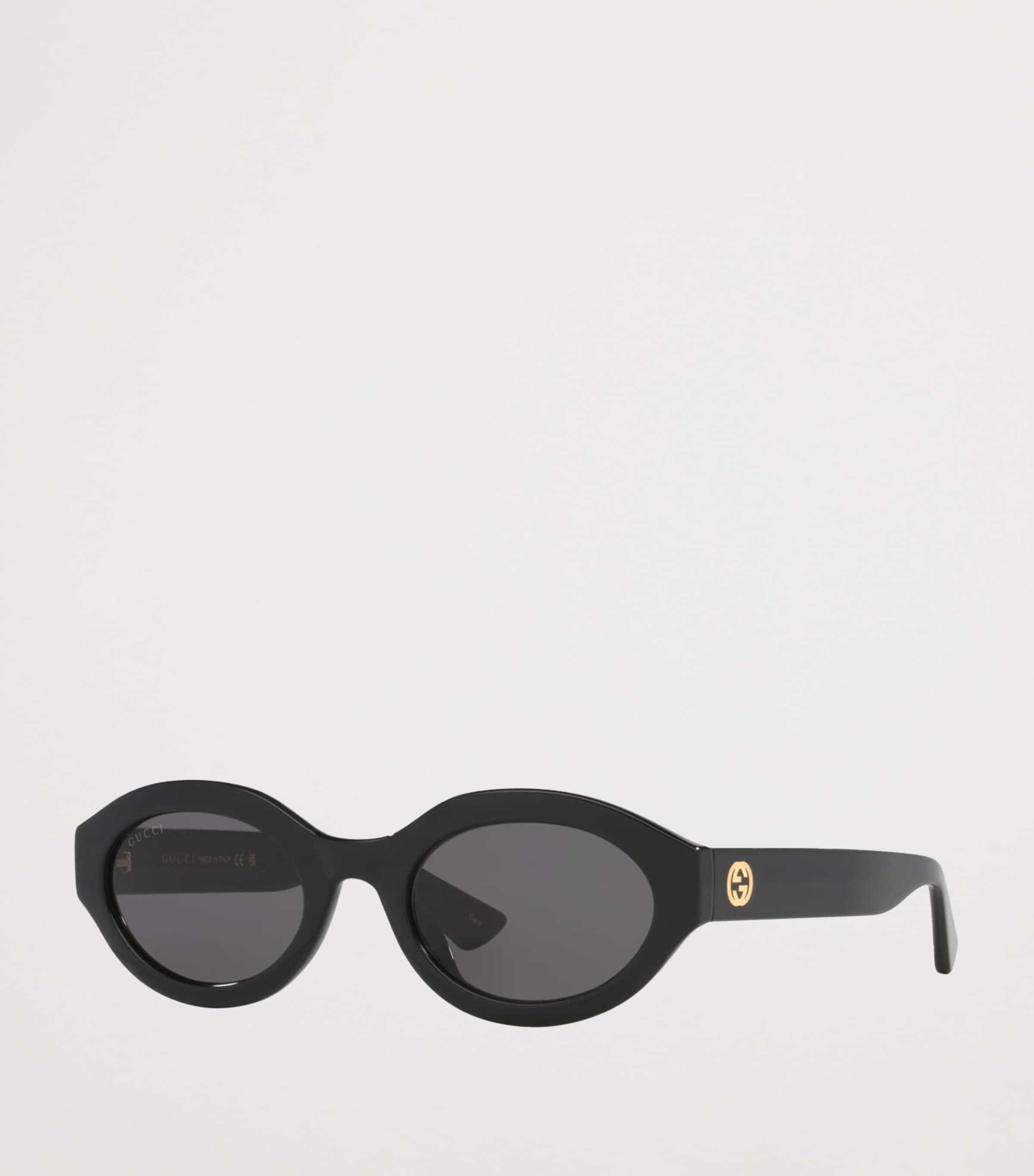 Gucci Injected Oval Sunglasses Image 2