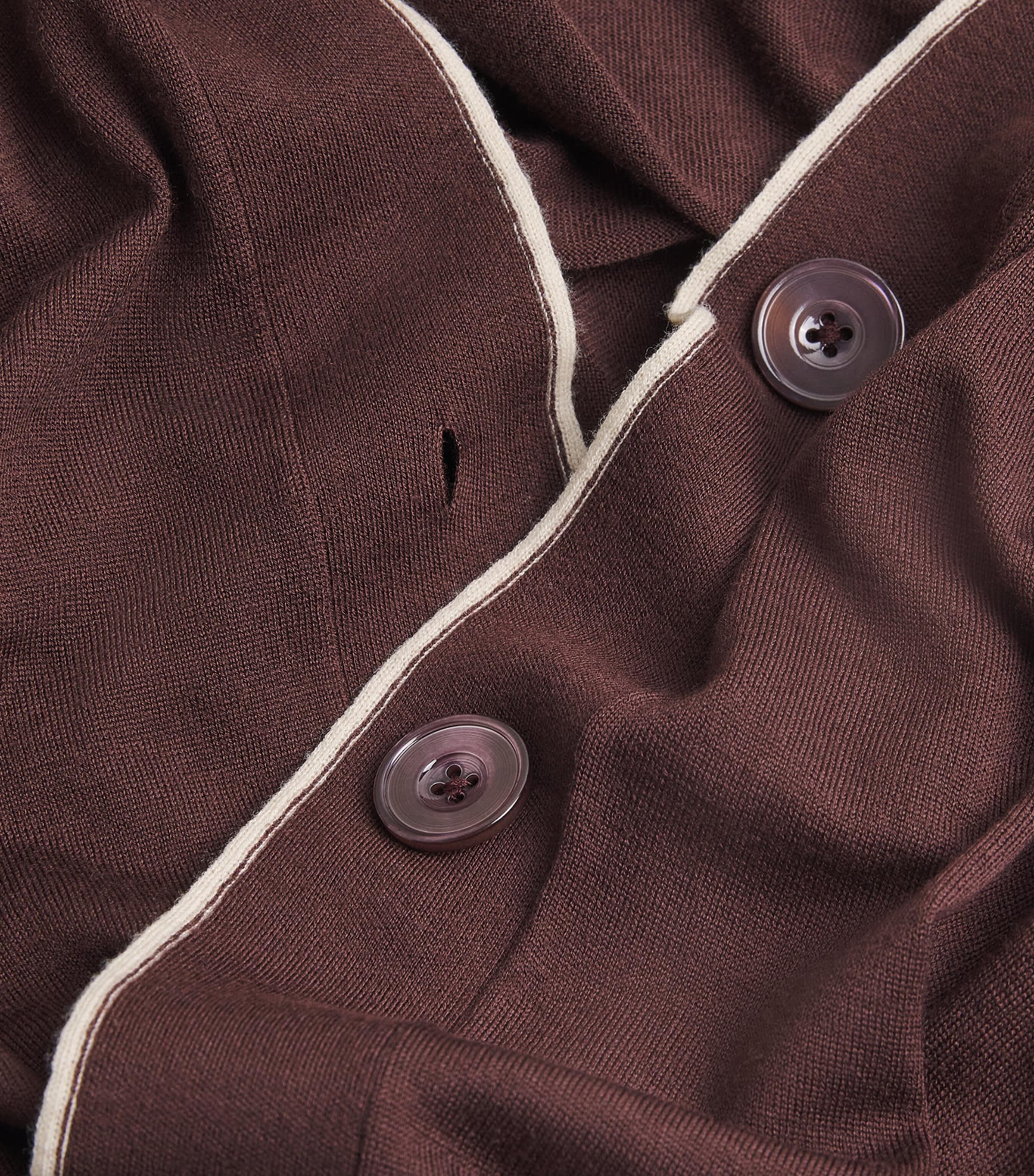 Wool Belted Cardigan MOSTO, SABBIA Image 5