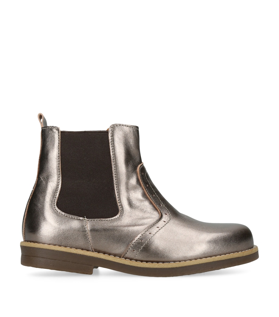 Leather Elo Ankle Boots BRONZE COM Image 1