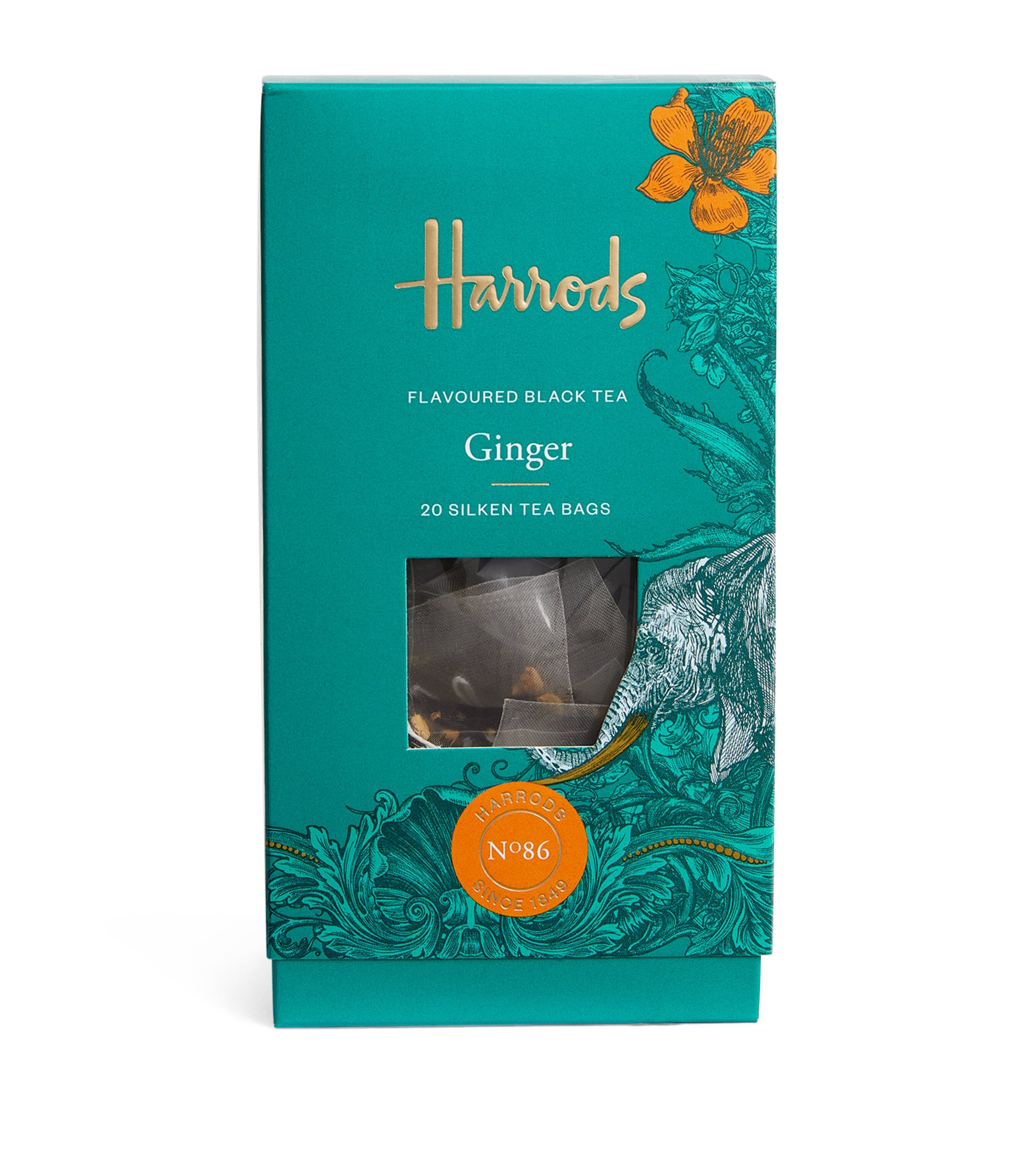 Harrods No. 86 Ginger Tea (20 Tea Bags) Image 1