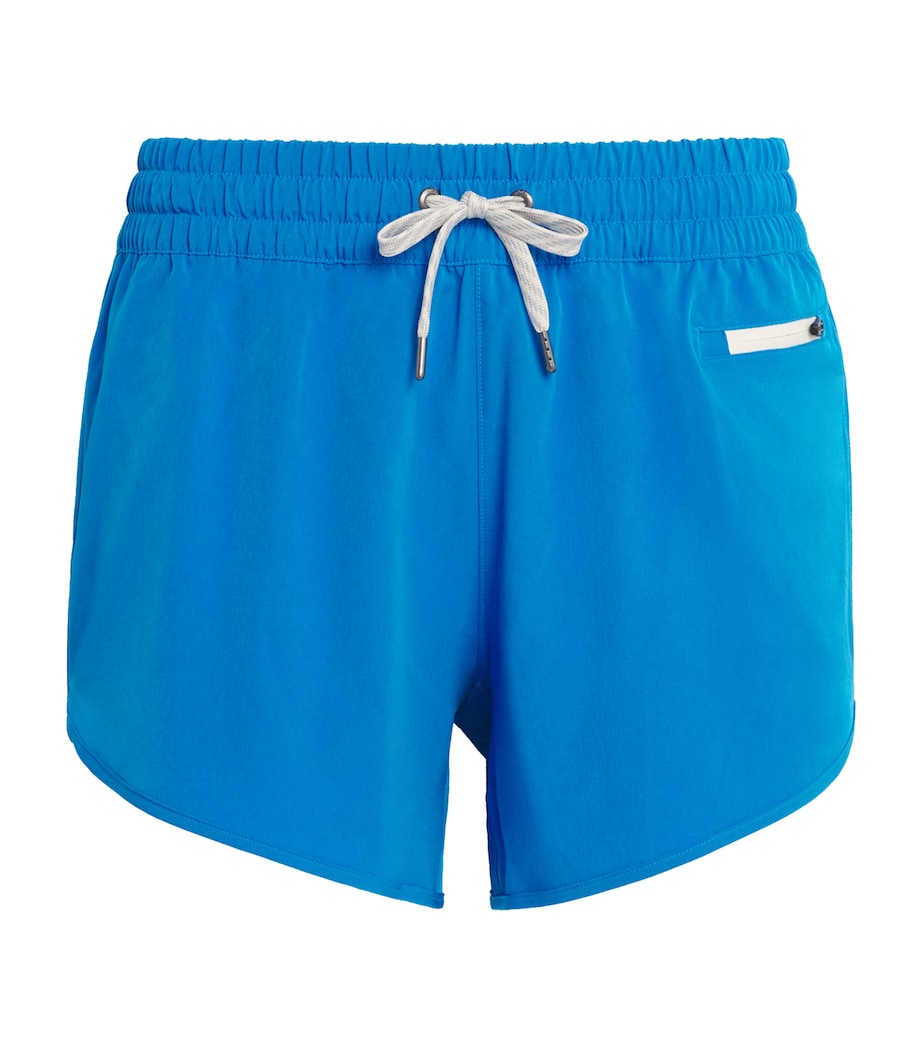 VUORI Womens Clementine Drawstring Shorts Reb Regatta Blue Image 1