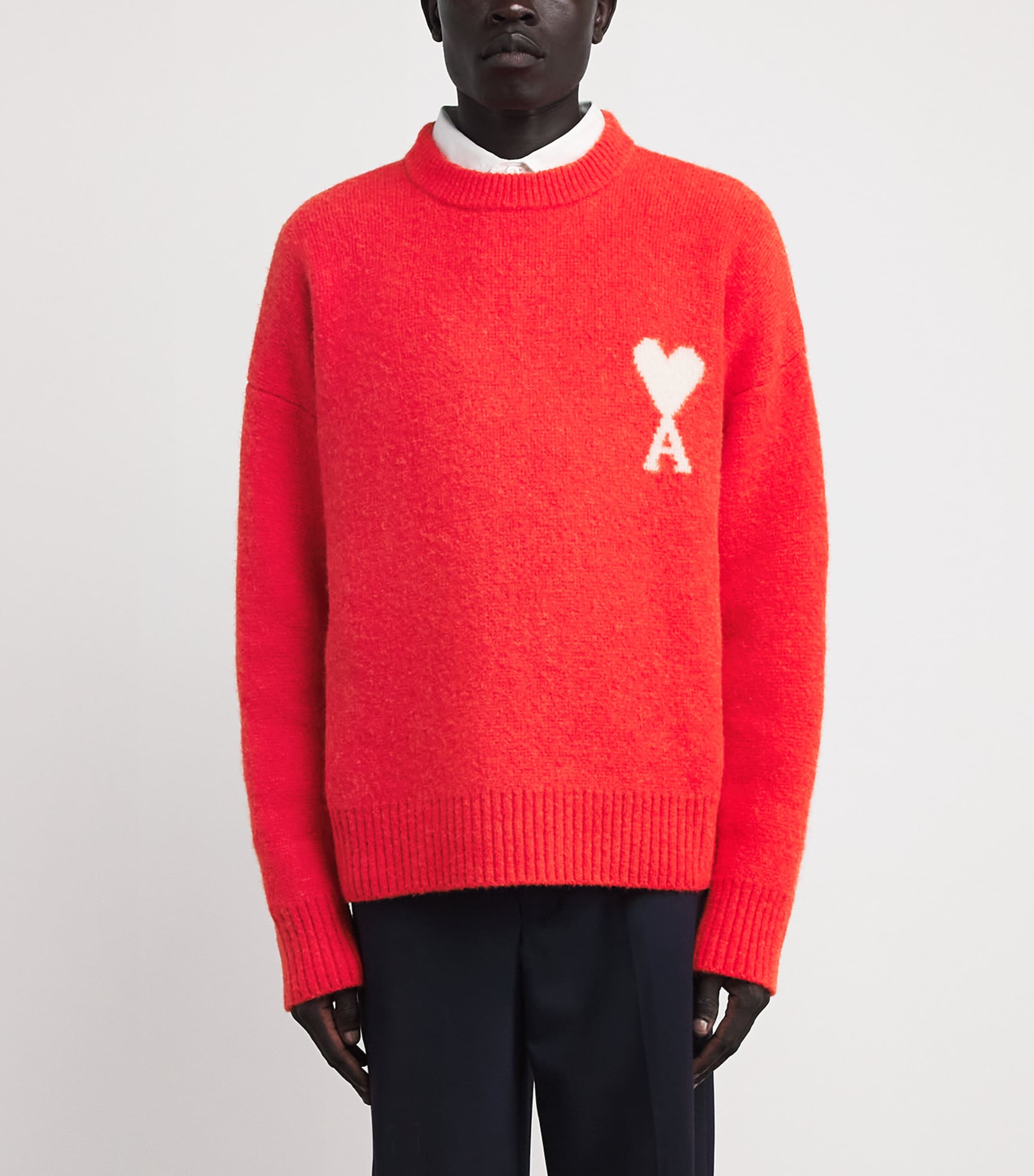 Alpaca-Blend Ami de Coeur Sweater 6041 - ROUGE Image 4