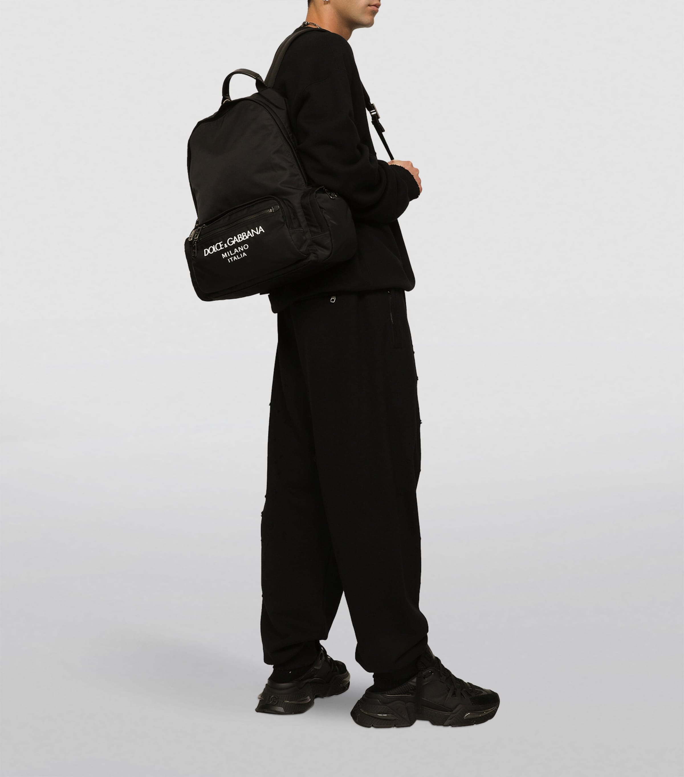 Logo Backpack 8B956-BLACK/BLACK Image 4