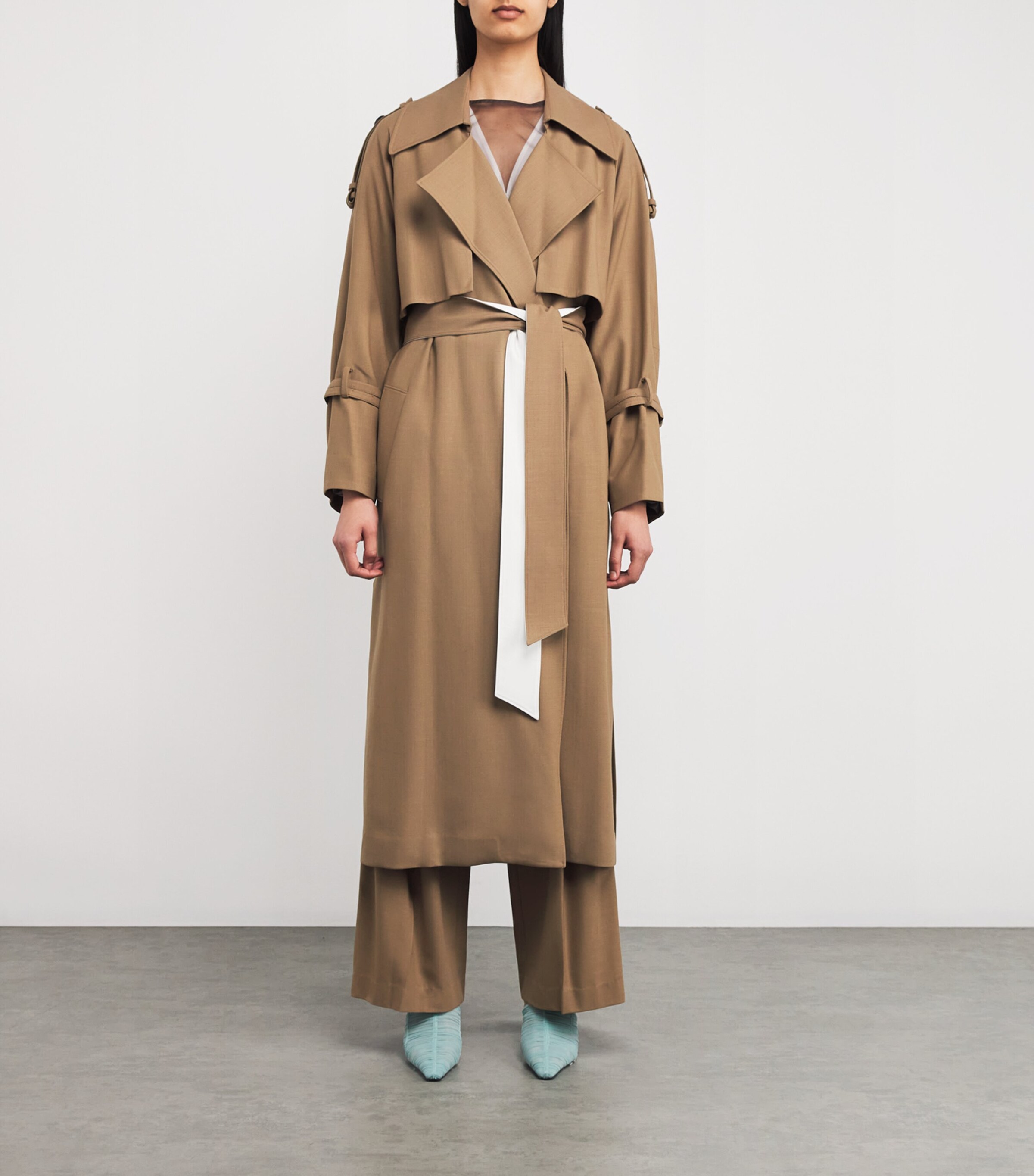 Belted Balsam Trench Coat L80 CAMEL Image 3