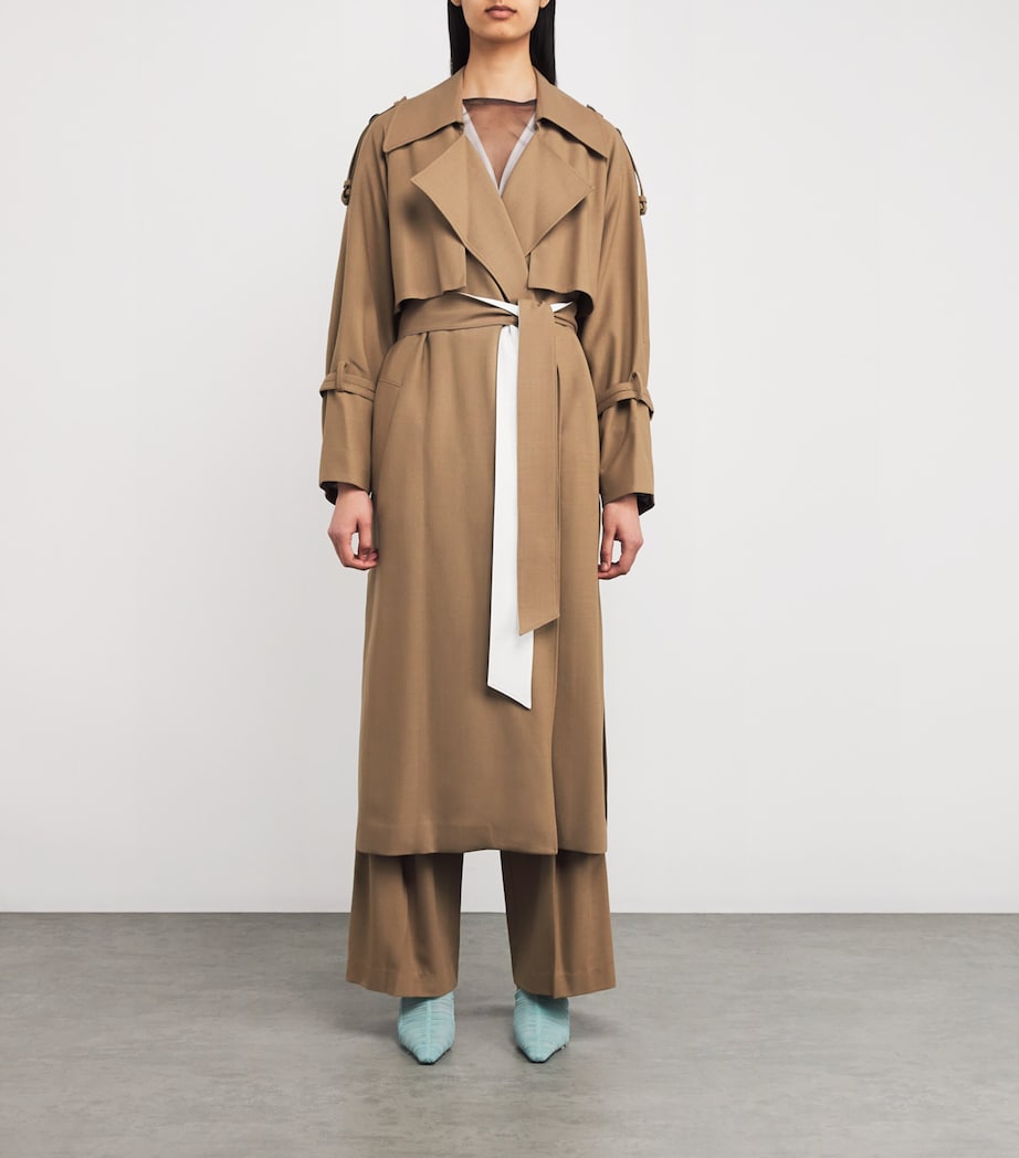 Belted Balsam Trench Coat L80 CAMEL Image 3