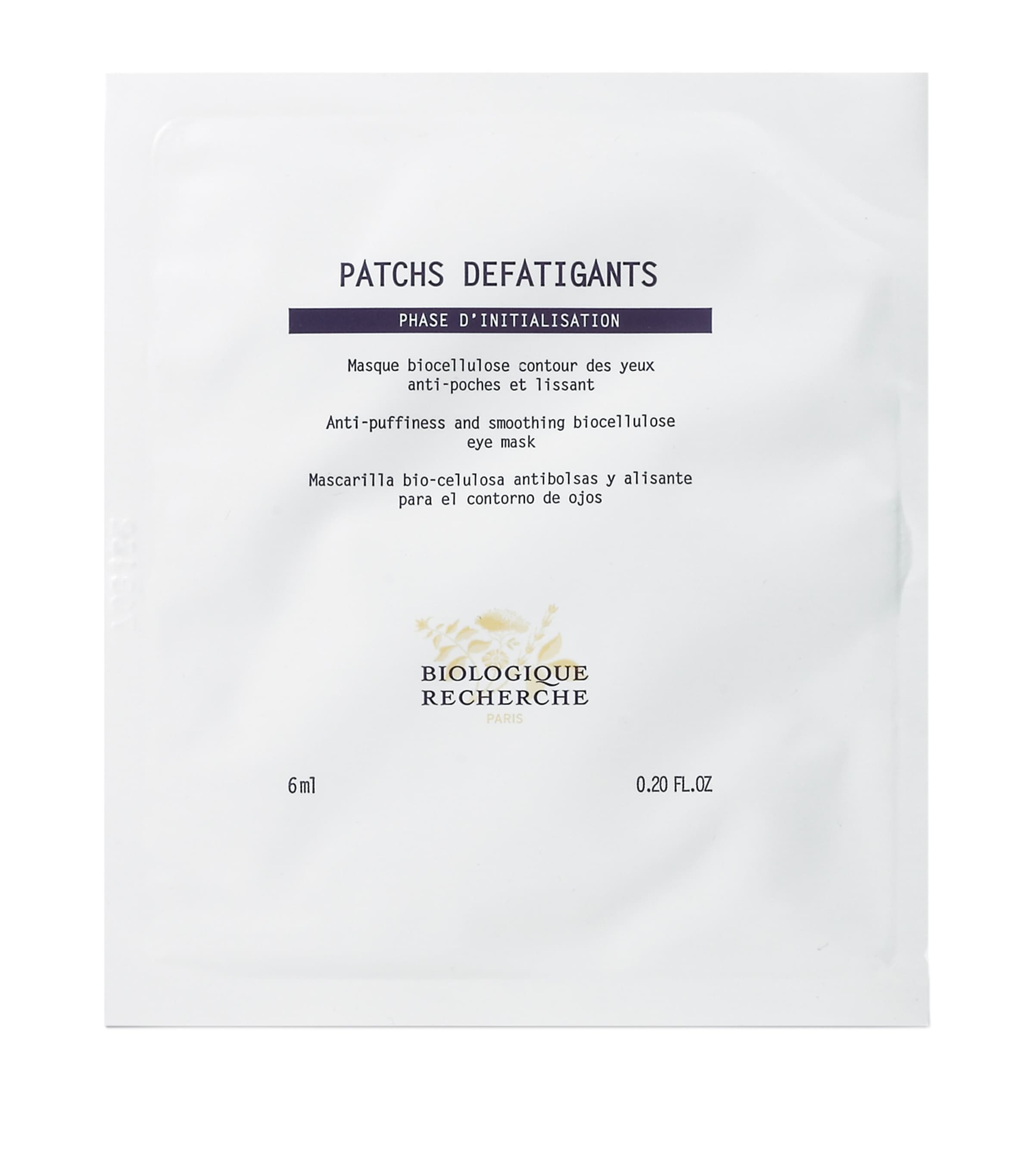 Biologique Recherche Patchs Defatigants Eye Mask 1 Pair
