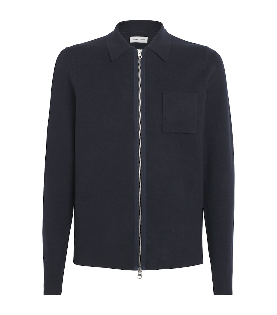 Guna Zip-Up Cardigan SKY CAPTAIN Image 1