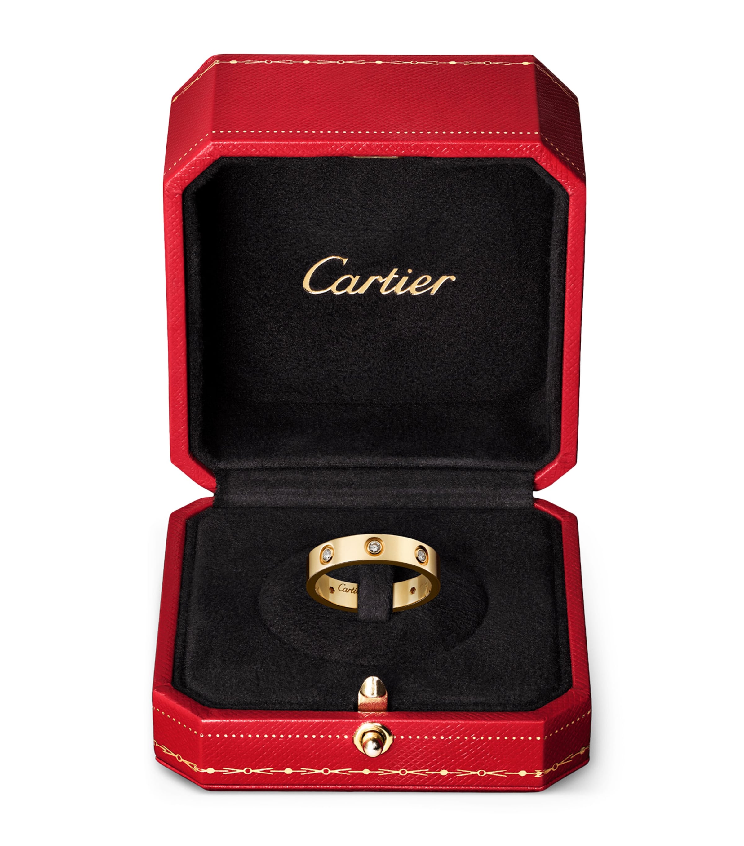 Cartier Yellow Gold and Diamond LOVE Ring Yellow Gold Image 6