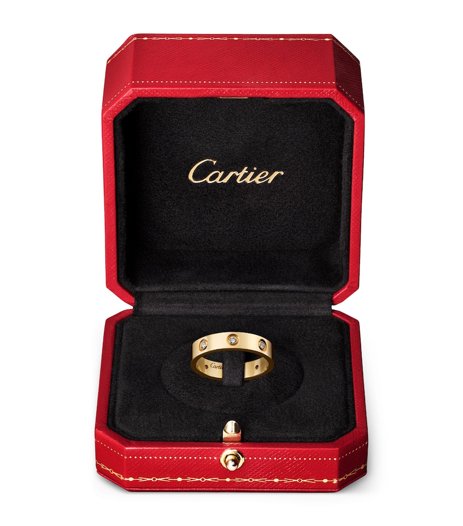 Cartier Yellow Gold and Diamond LOVE Ring Yellow Gold Image 6