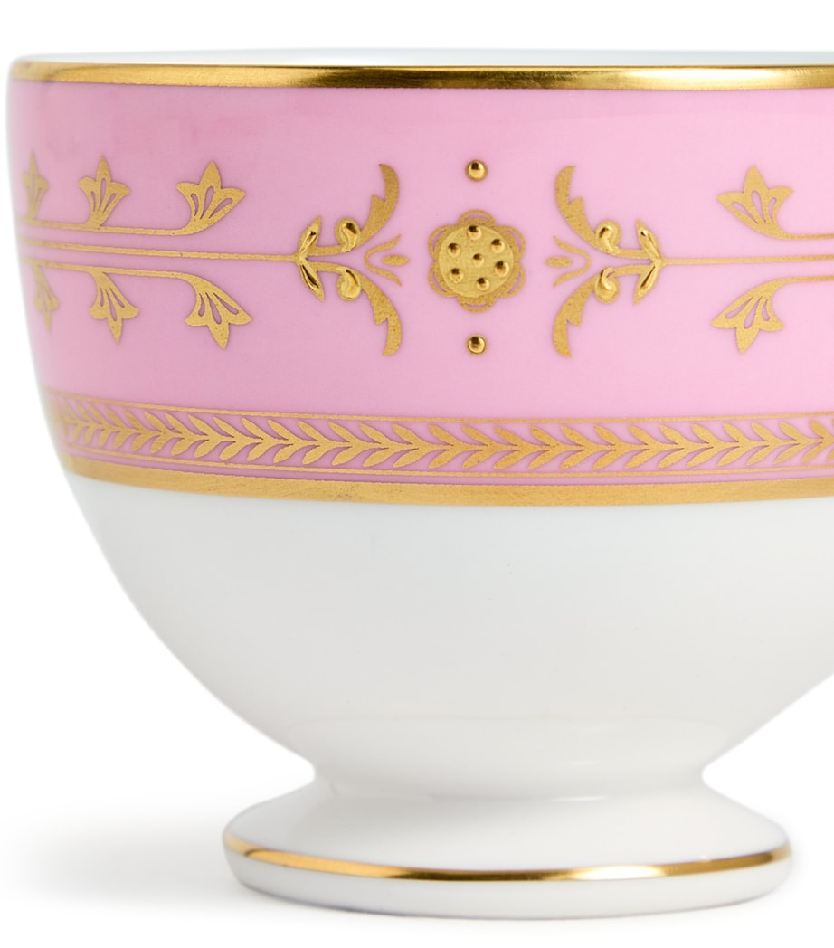 Bone China Bacchus Teacup and Saucer PINK Image 5