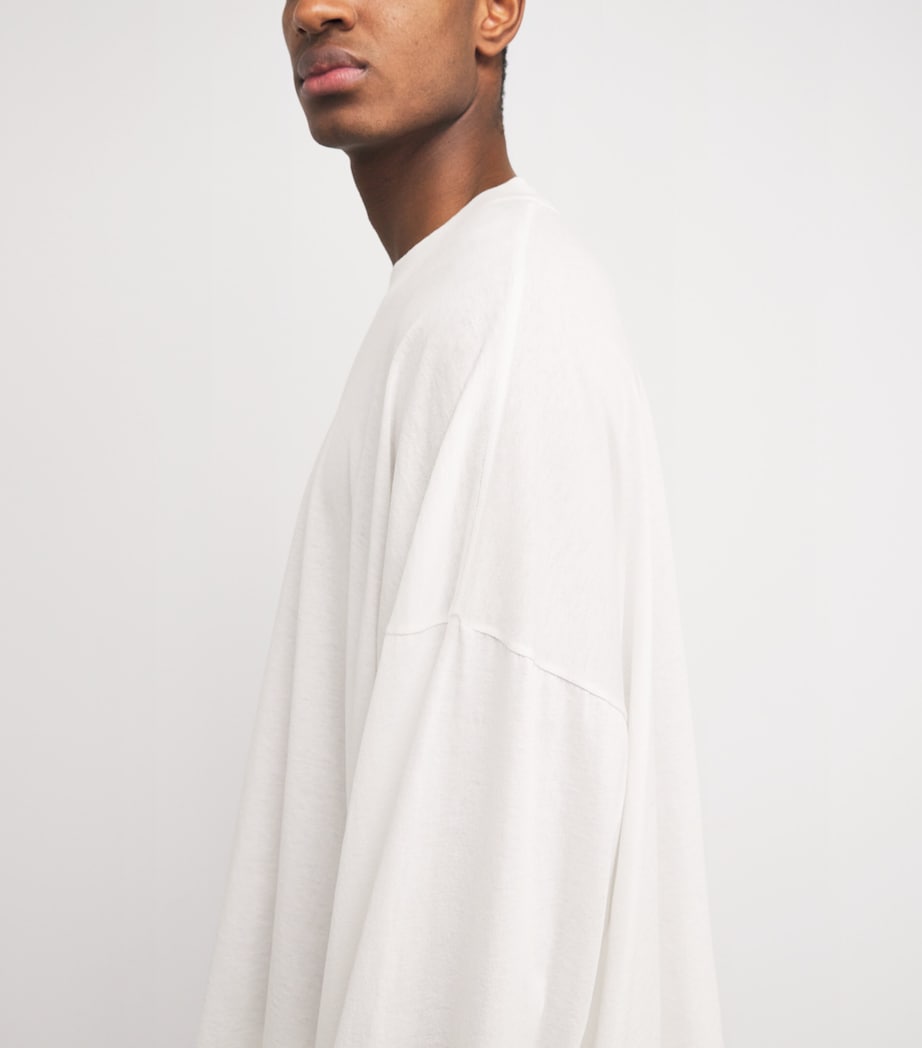 Haru Cotton T-Shirt WHITE Image 5