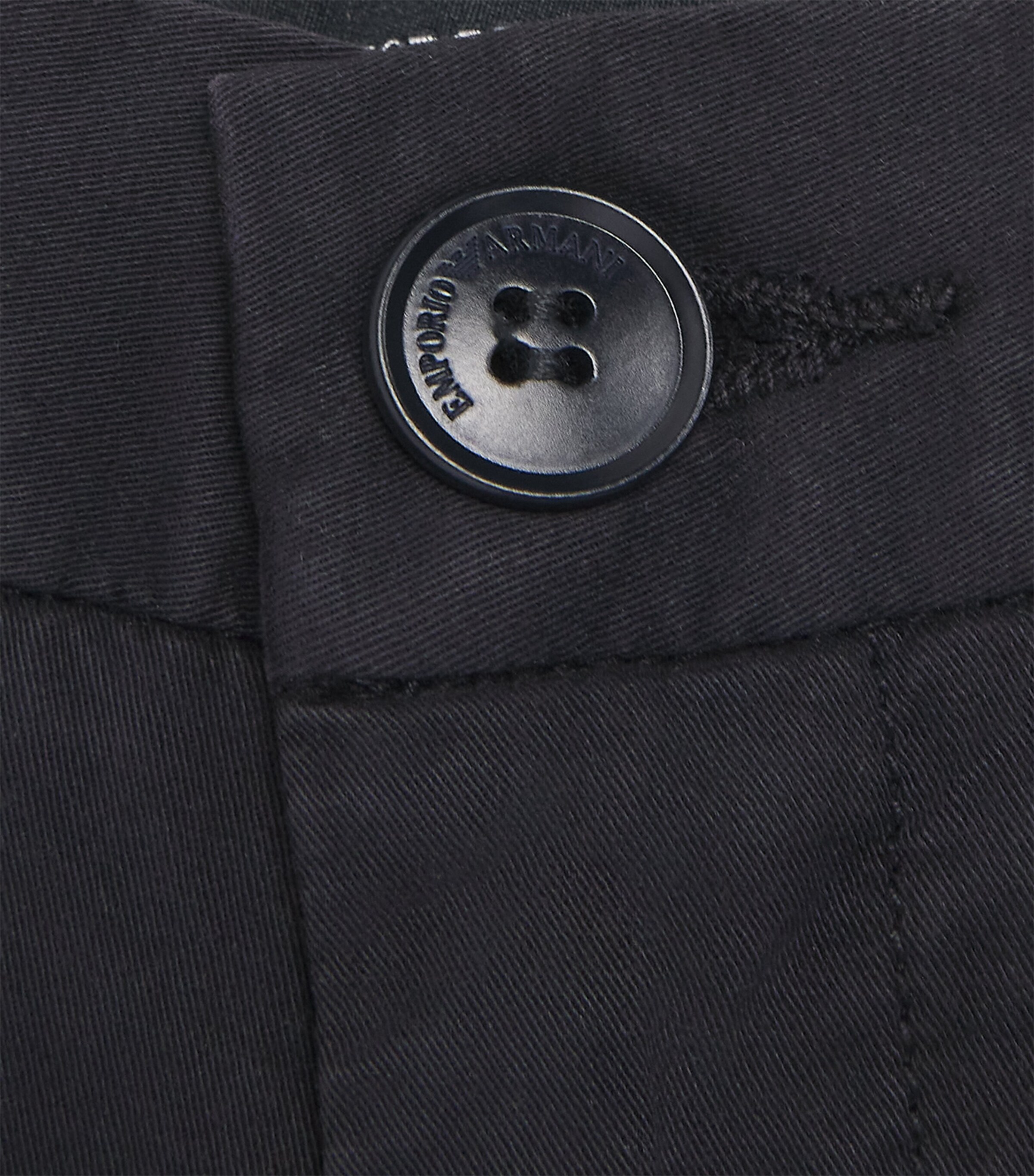 Emporio Armani Kids Bermuda Shorts (4-16 Years) Blu Navy Image 3
