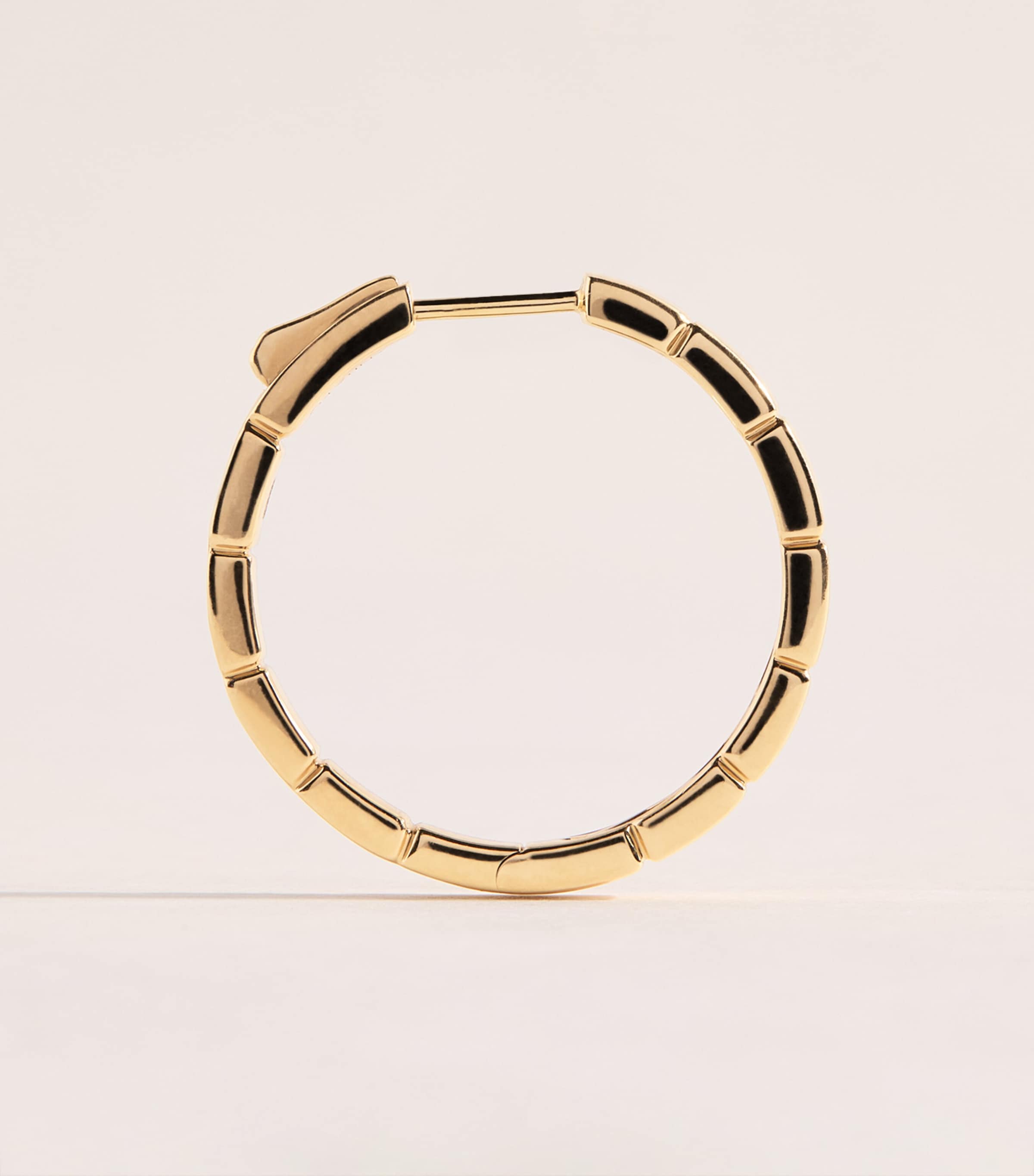 Anita Ko Yellow Gold Bunny Hoop Earrings Yellow Gold Image 3