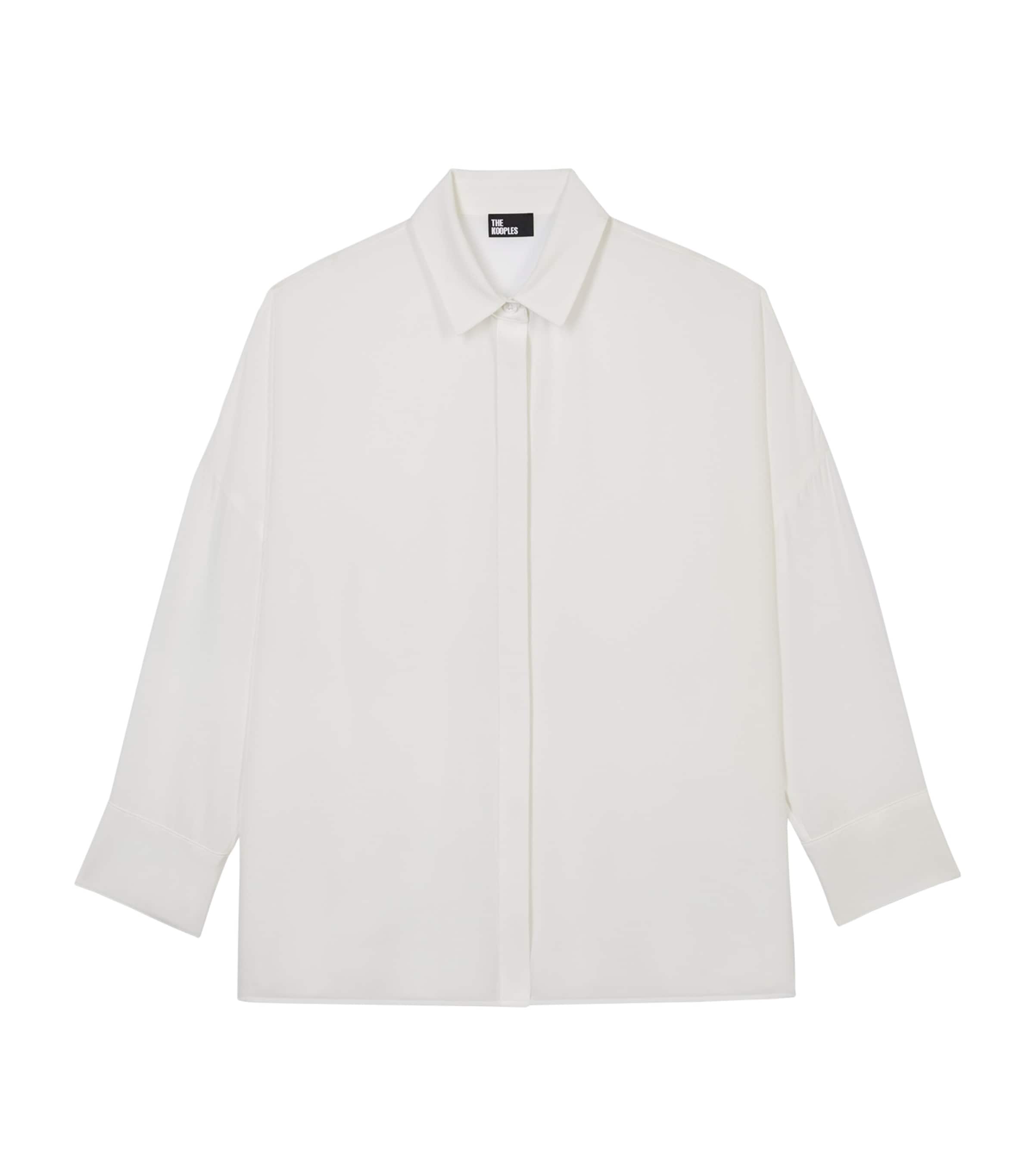 THE KOOPLES WASHED SILK SHIRT