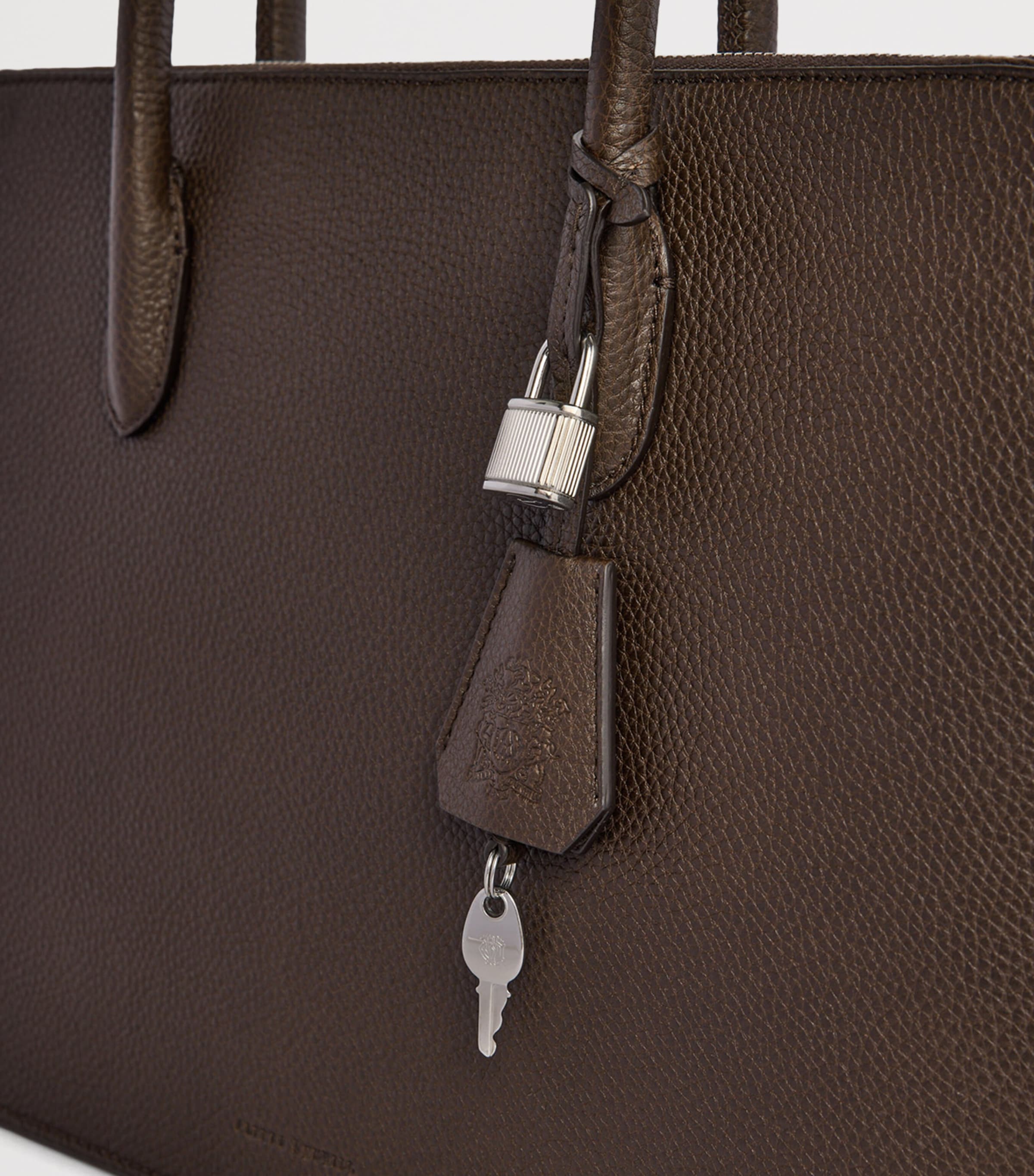 Dunhill Leather Bourdon 41 Briefcase Image 6