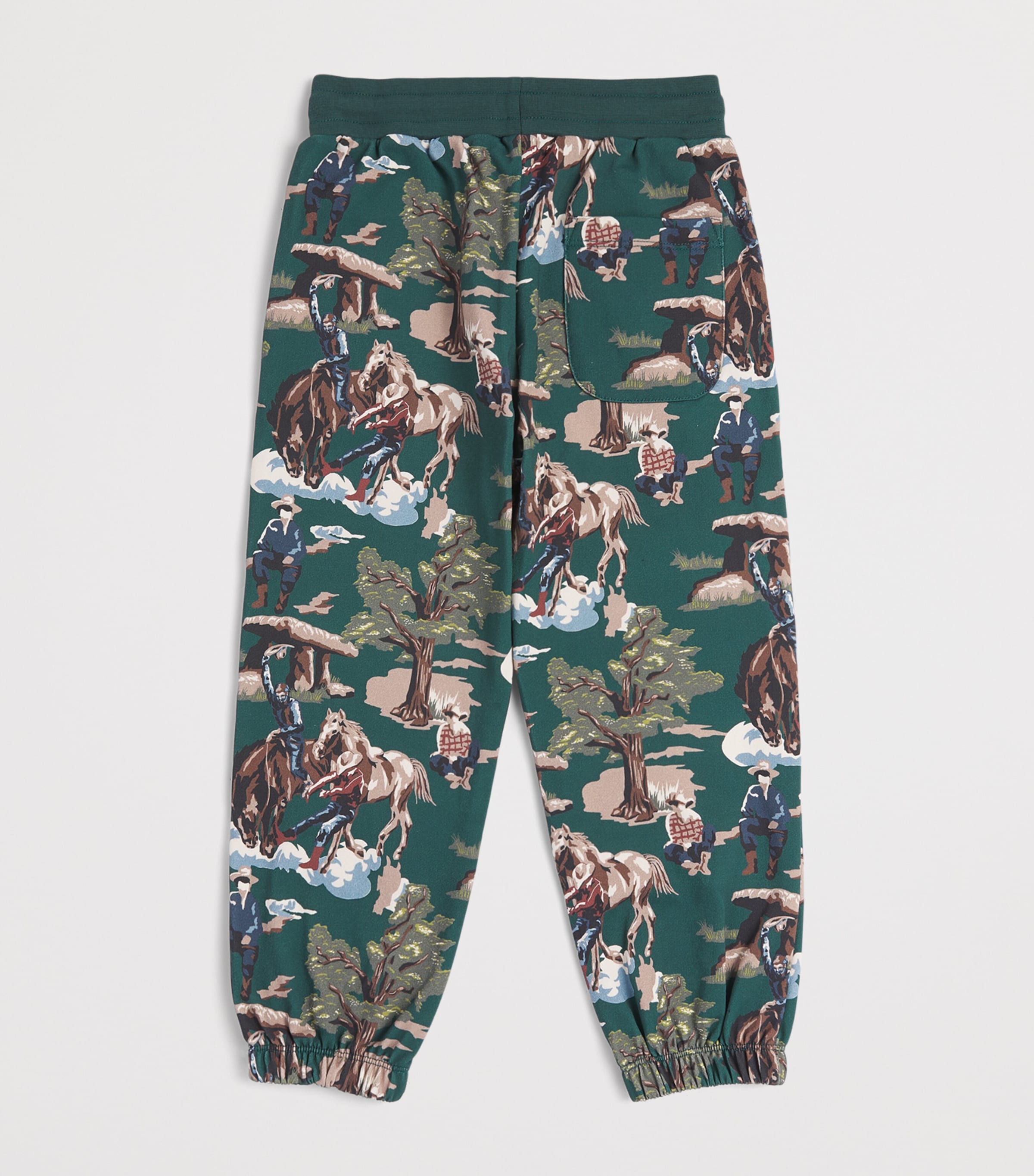 Stella McCartney Kids Organic Cotton Horse Print Sweatpants (3-14 Years) — photo 2