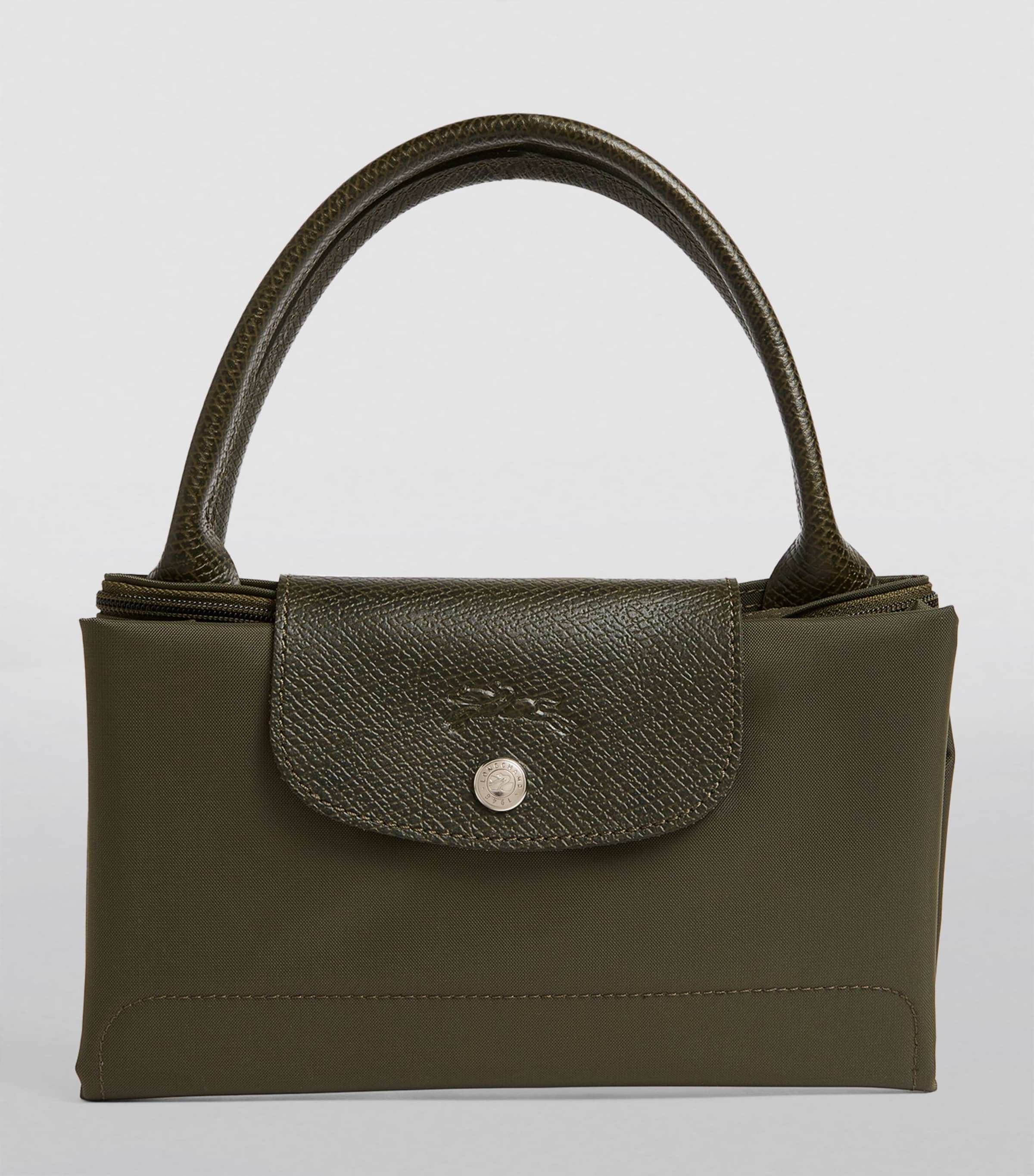 Medium Le Pliage Green Tote Bag 479 FOREST Image 5