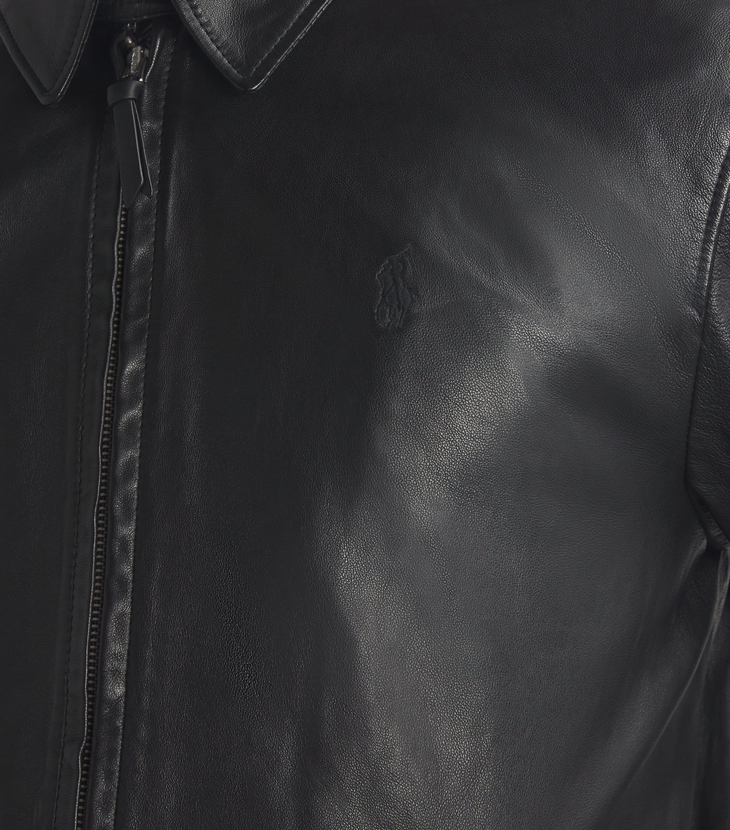 Polo Ralph Lauren Leather Jacket | Harrods US