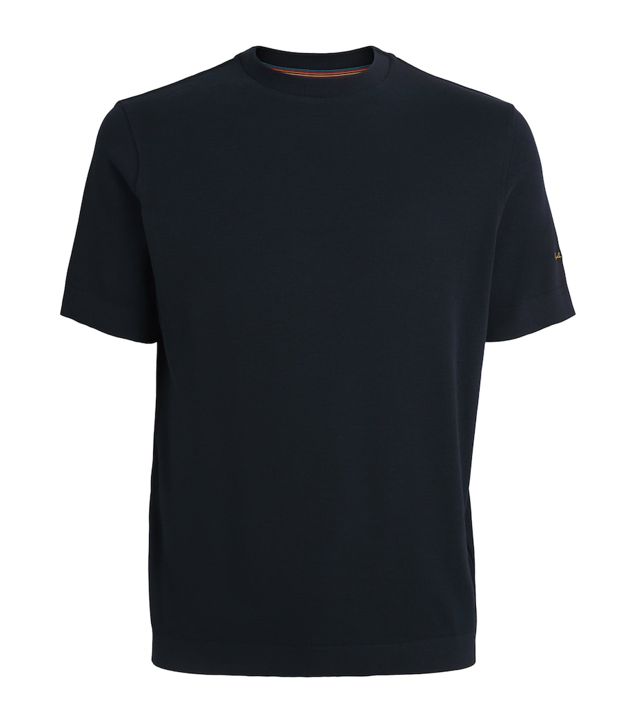 Organic Cotton Logo T-Shirt BLUE-49 Image 1