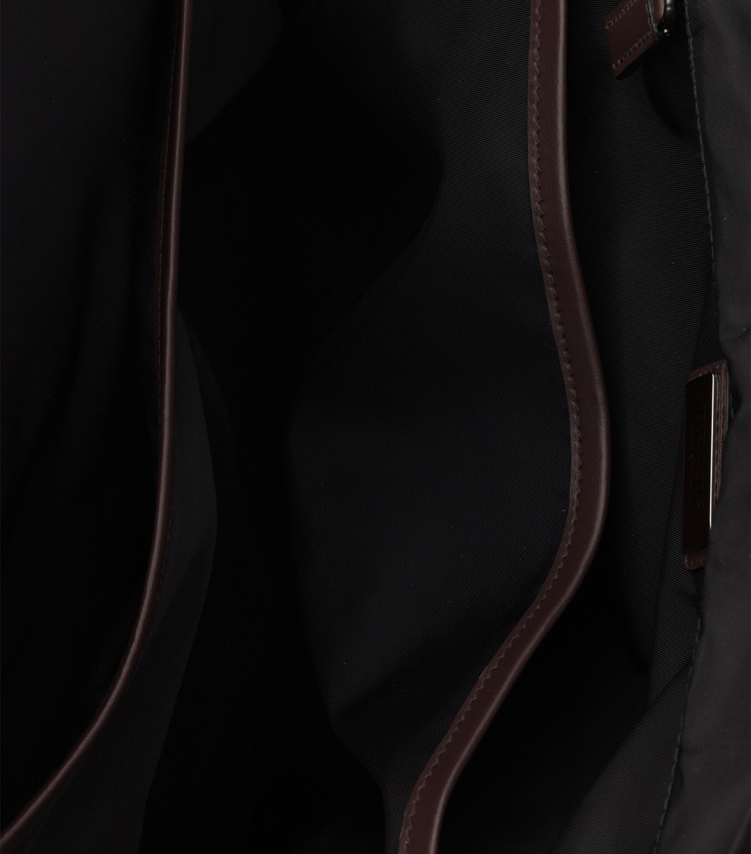 Prada Re-Nylon and Leather Drawstring Backpack Image 5