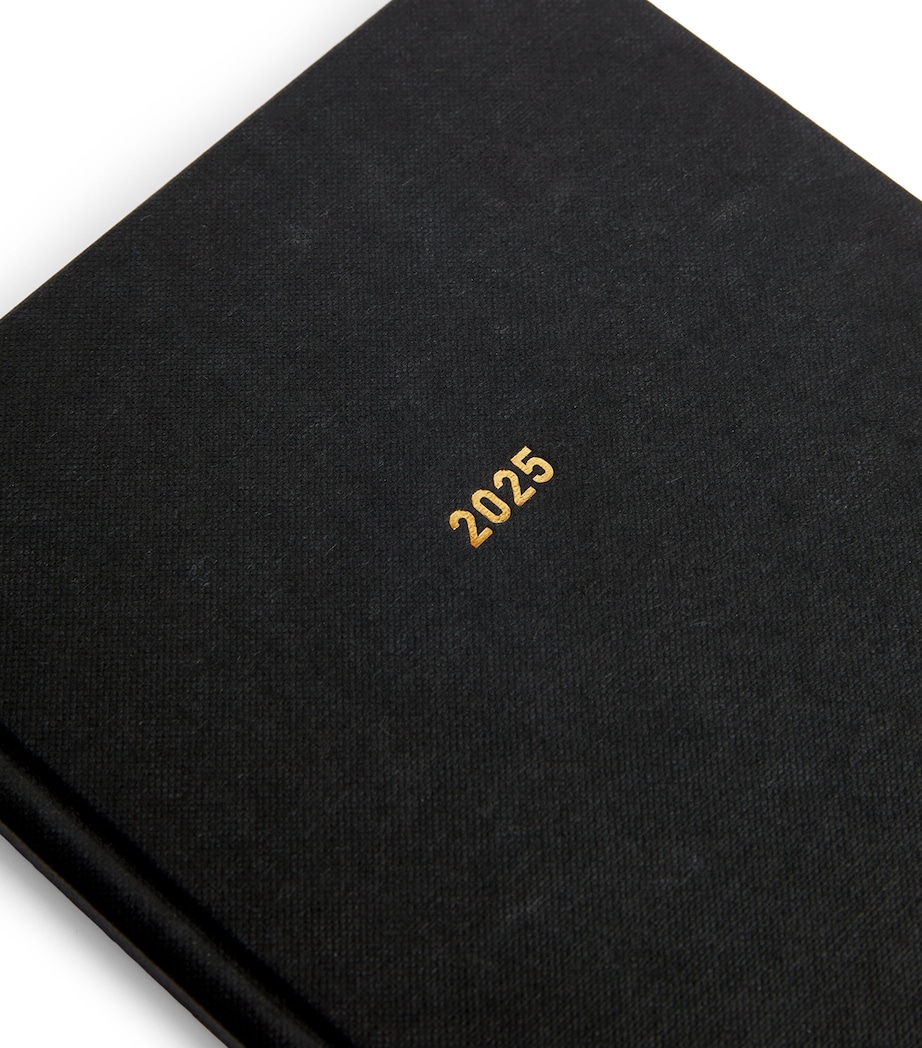 Harrods A5 2025 Diary Black Image 3