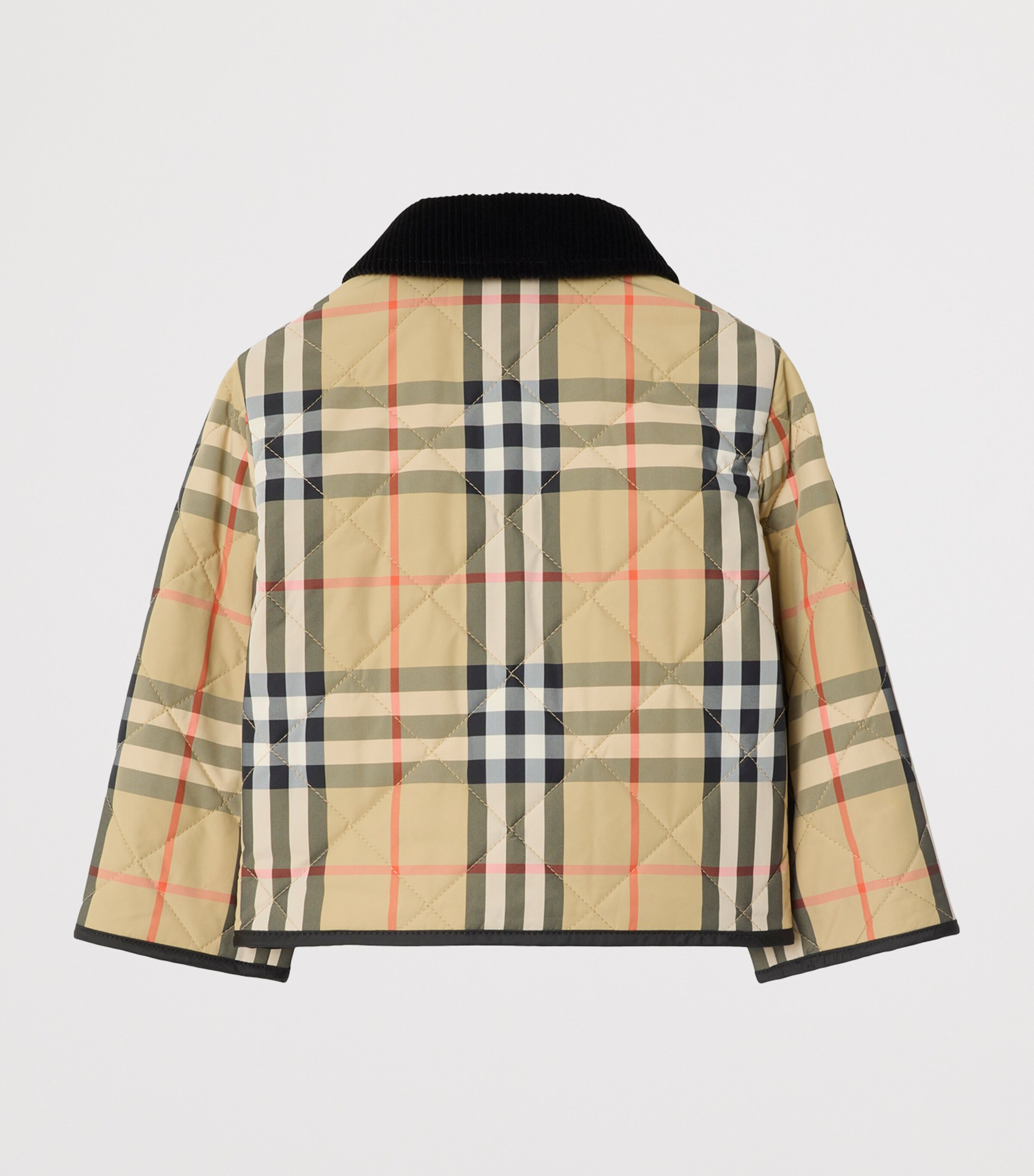 Quilted Check Jacket (6-24 Months) SAND IP CHECK Image 4
