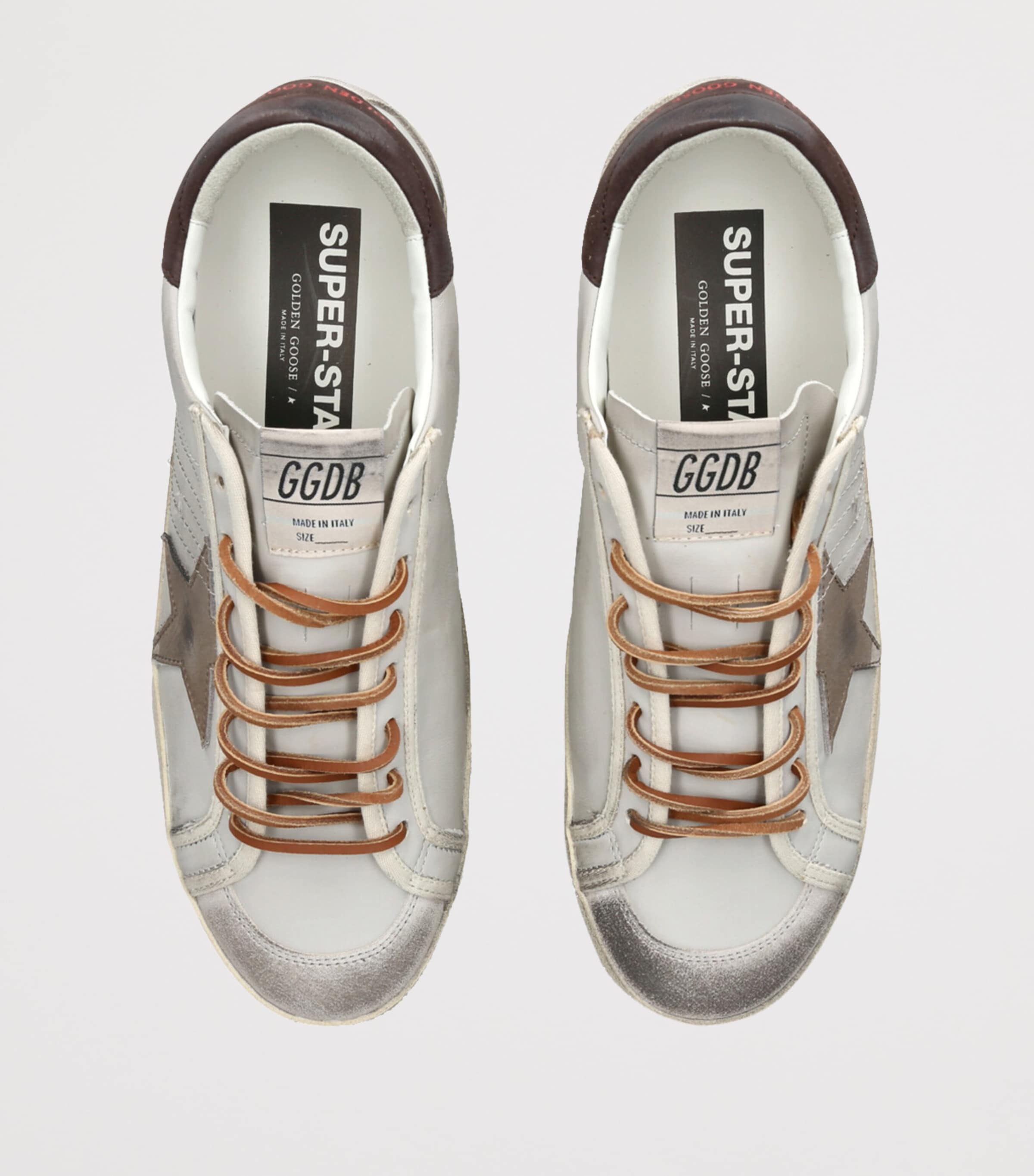 Leather Super Star Sneakers GREY/OTHER Image 4