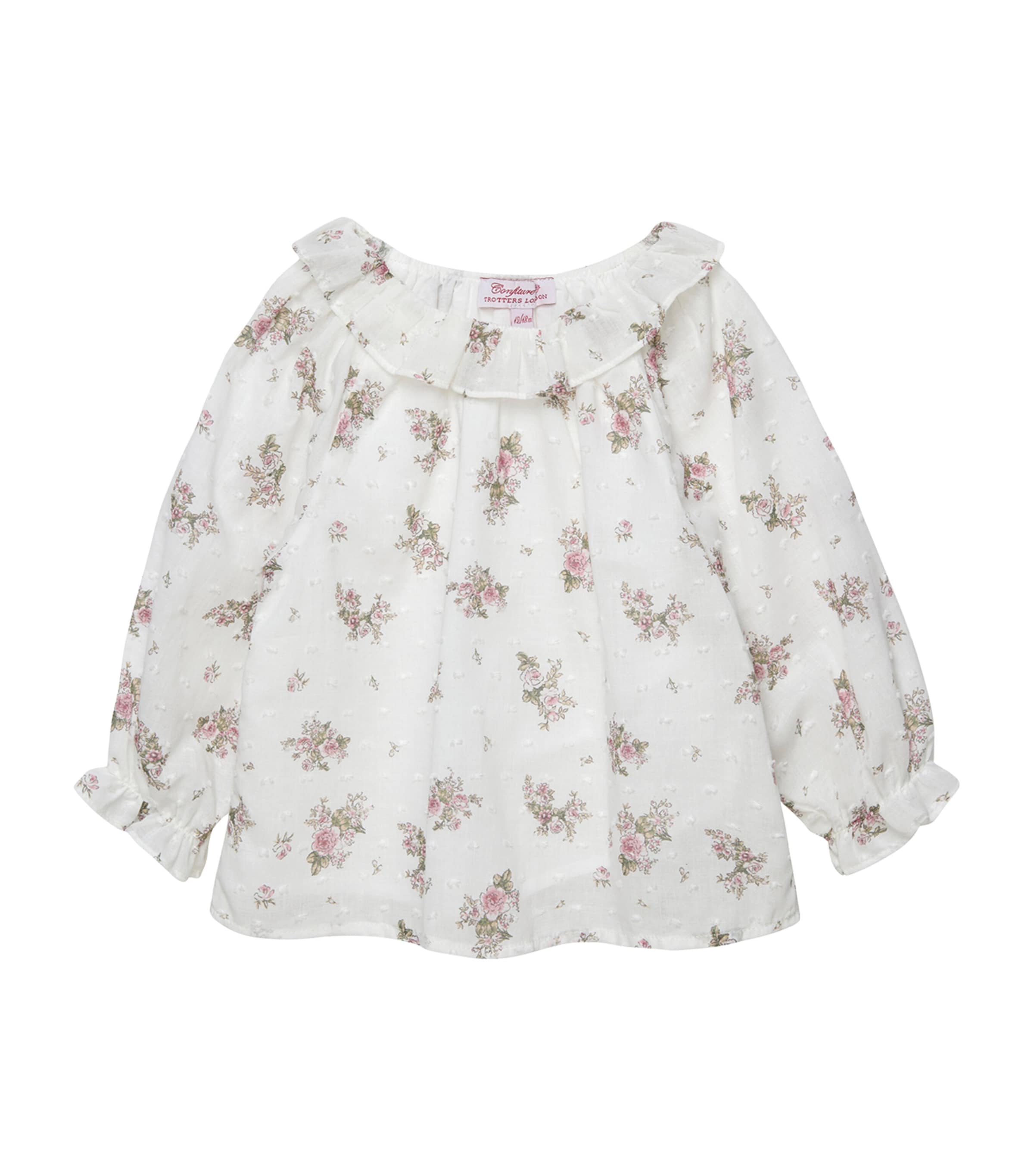 Trotters Cotton Arabella Blouse (3-24 Months) | Kids New In | Baby Clothing | Tops | Designers | Trotters