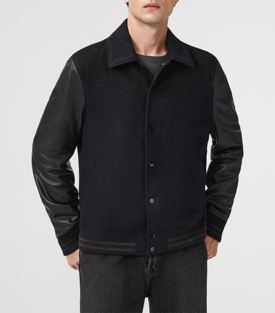 Endleton Bomber Jacket BLACK Image 4