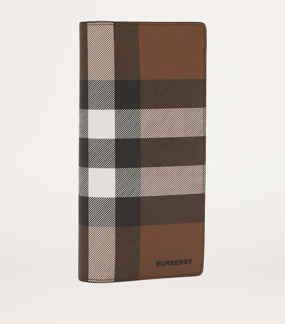 Check Continental Wallet DARK BIRCH BROWN Image 5