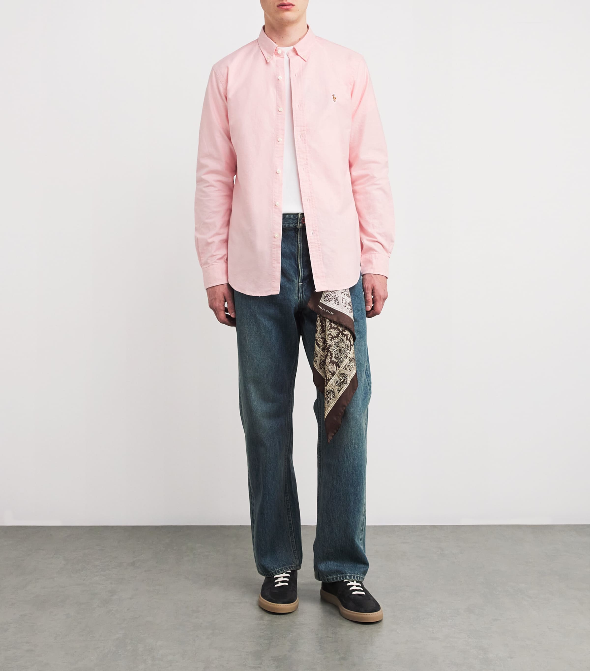 Slim Oxford Shirt PINK Image 2
