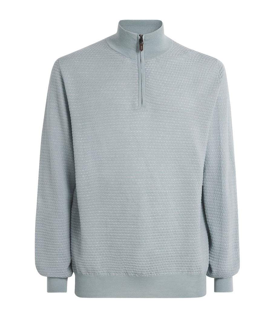 Wool Zip-Up Sweatshirt 819 Image 1