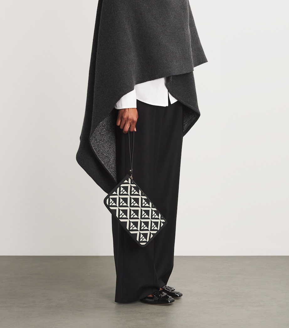 Geometric Pouch BLACK Image 5