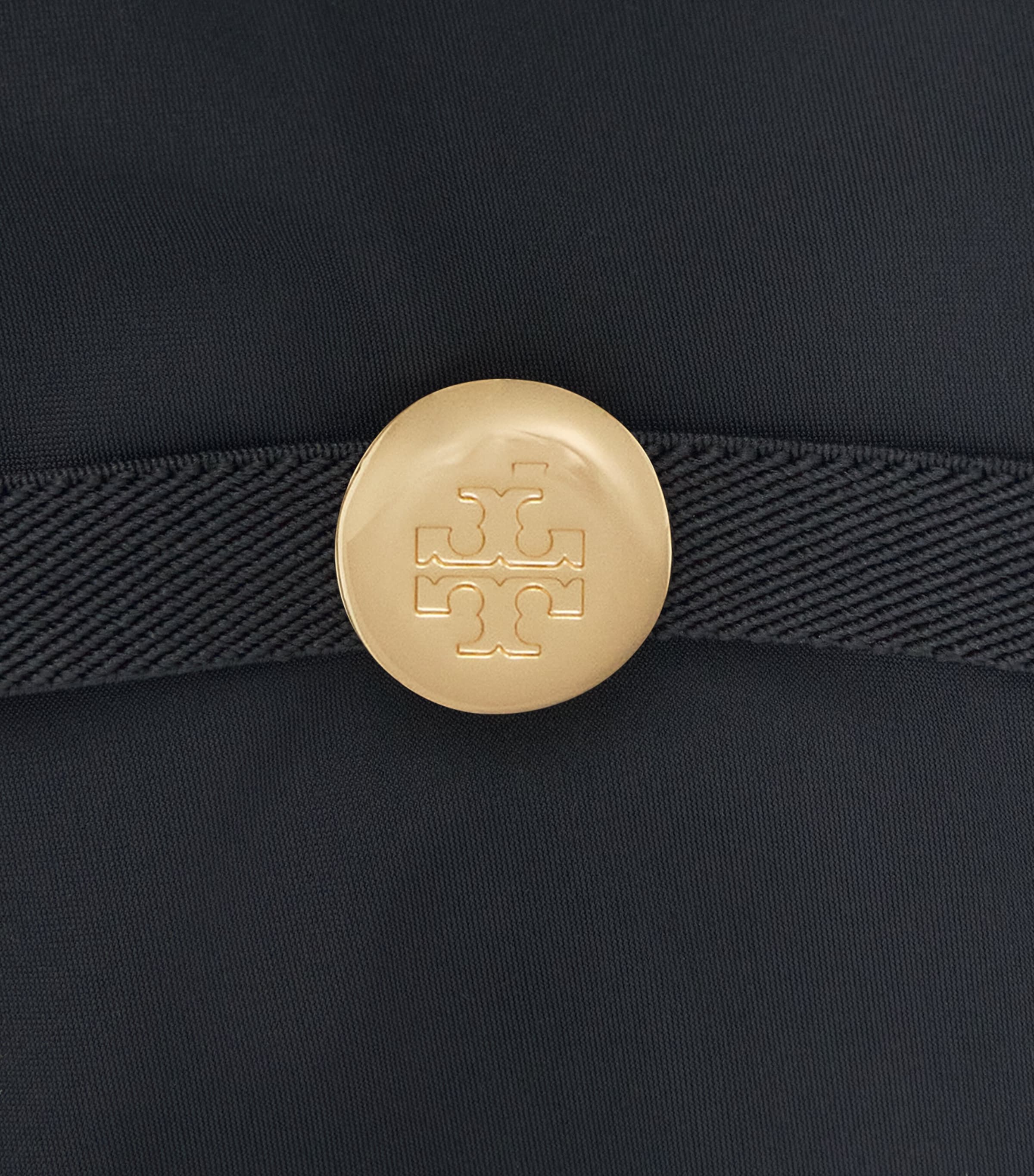 Tory Burch Womens Belted Romy Swimsuit Black Image 4