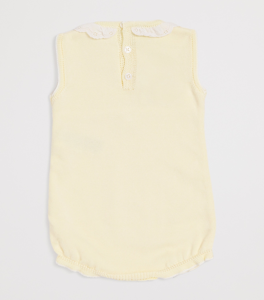 Cotton Albor All-In-One (1-12 Months) 05 H82 YELLOW Image 2