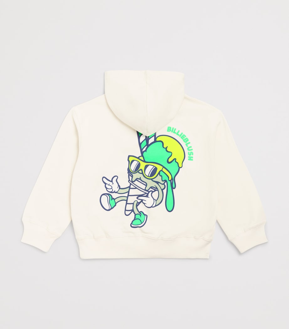 Billieblush Cotton Graphic Hoodie (4-10 Years) Image 2