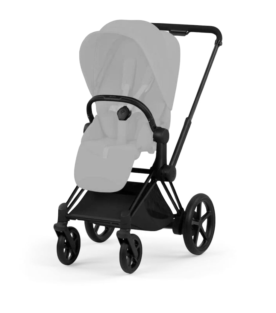 Cybex e-PRIAM Pushchair Frame Matt Black Image 2