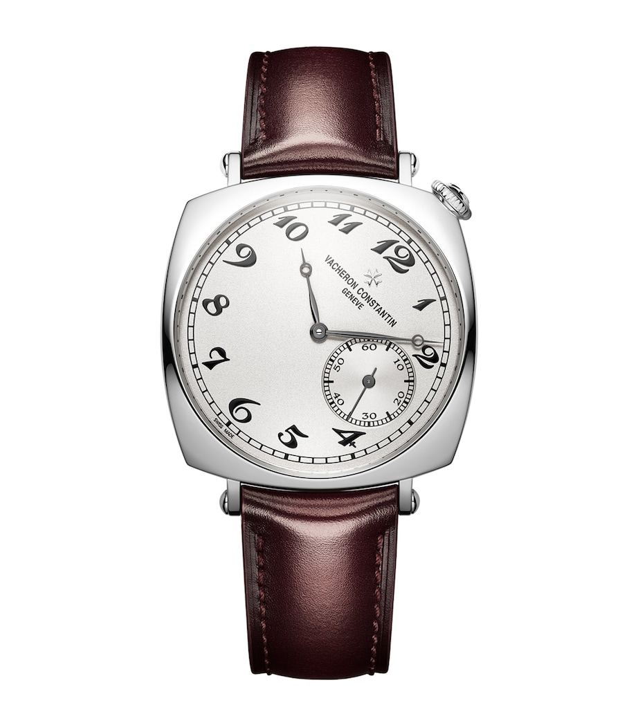 Vacheron Constantin Stainless Steel Historiques Cornes de Vache 1955 38.5mm White Gold Image 1