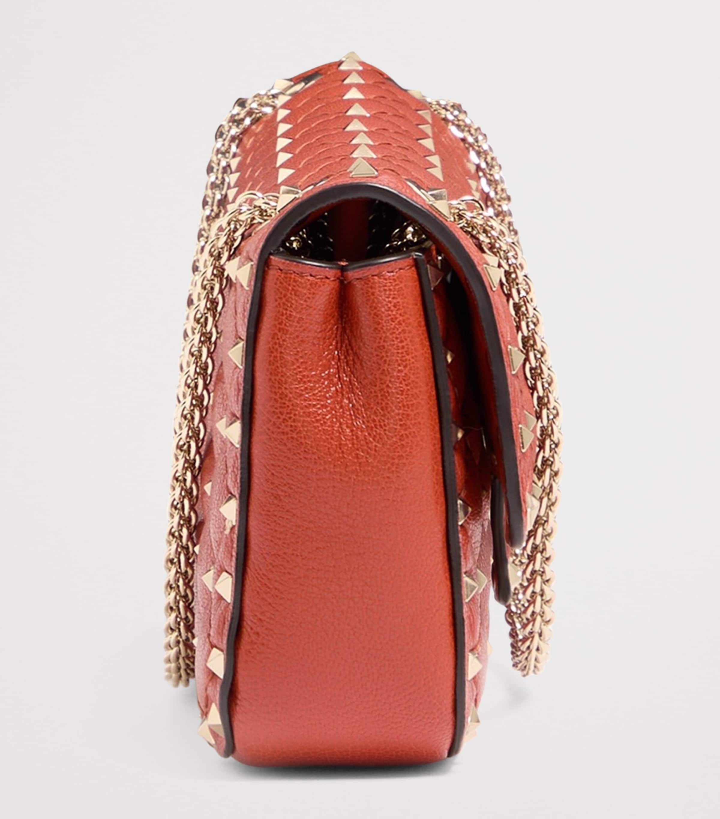Valentino Garavani Medium Leather Rockstud Spike Shoulder Bag Image 3