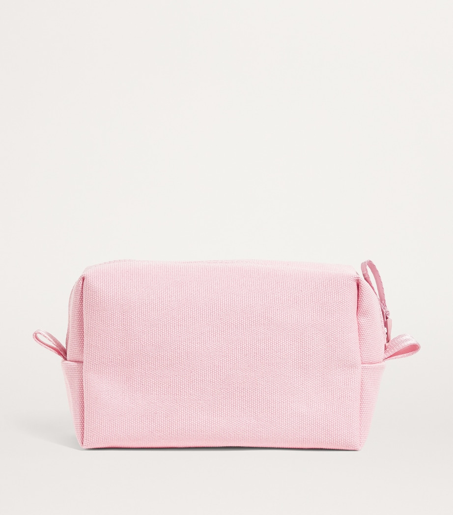 Cotton Logo Cosmetics Bag LIGHT PINK Image 2