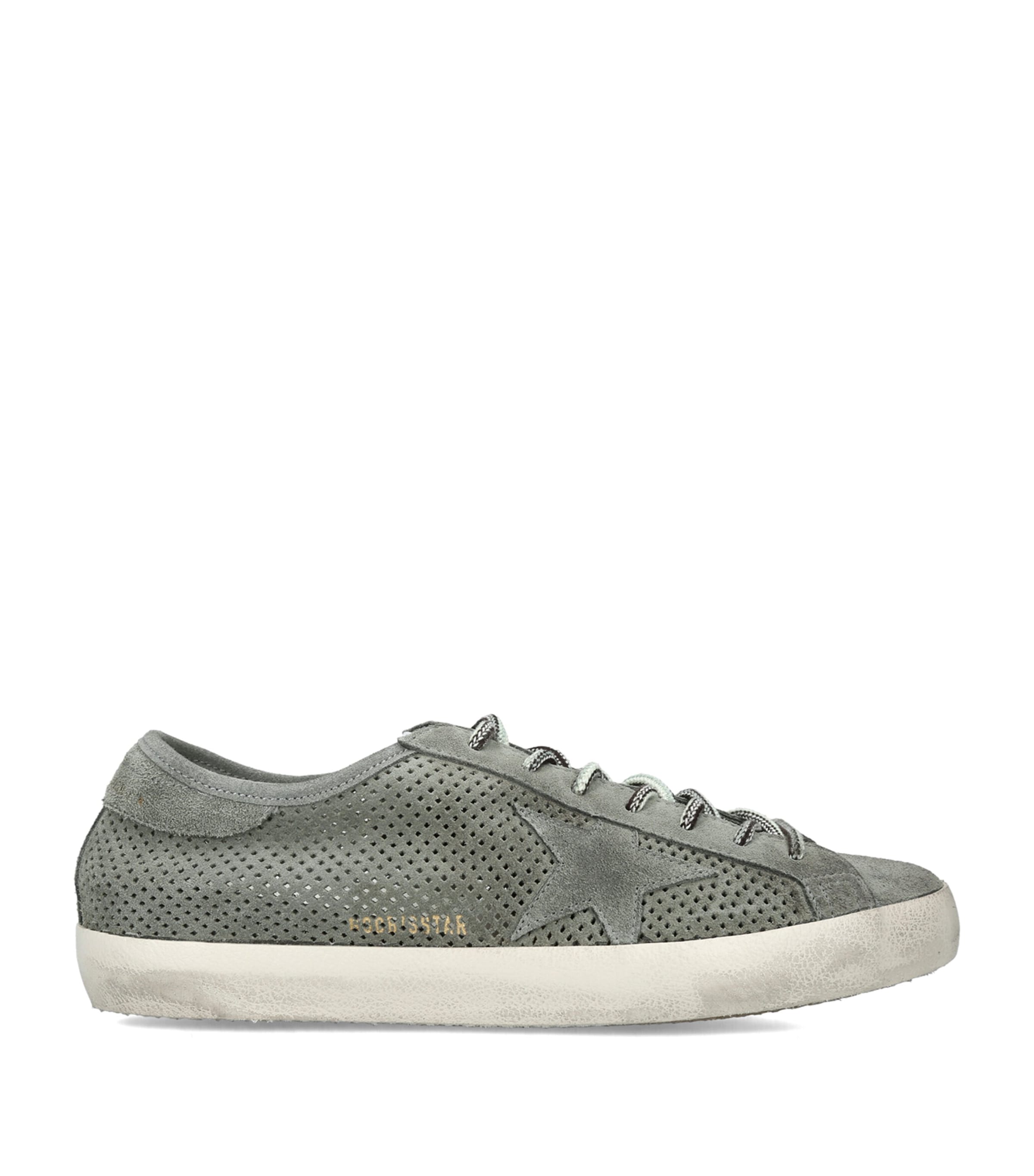 Golden Goose Suede Super-Star Sneakers Grey Image 1