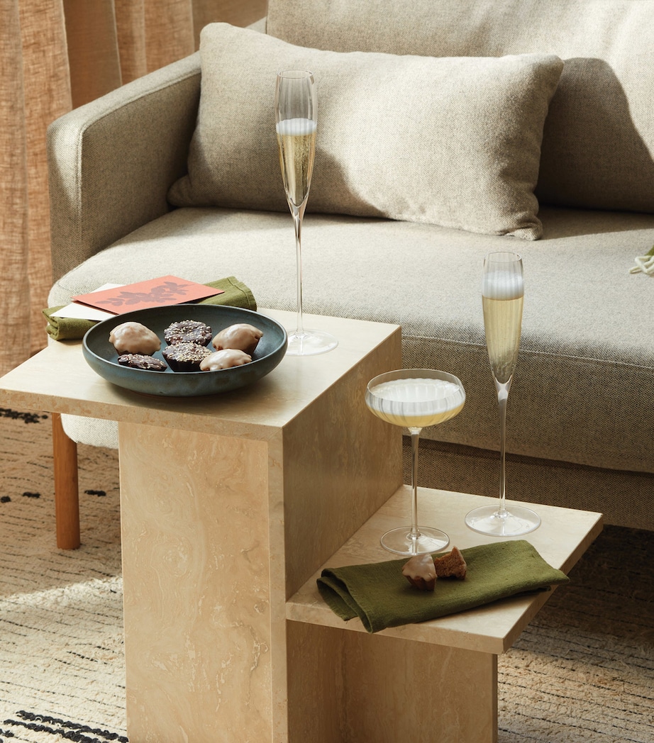 Set of 2 Aurelia Flute Glasses (165ml) CLEAR Image 4