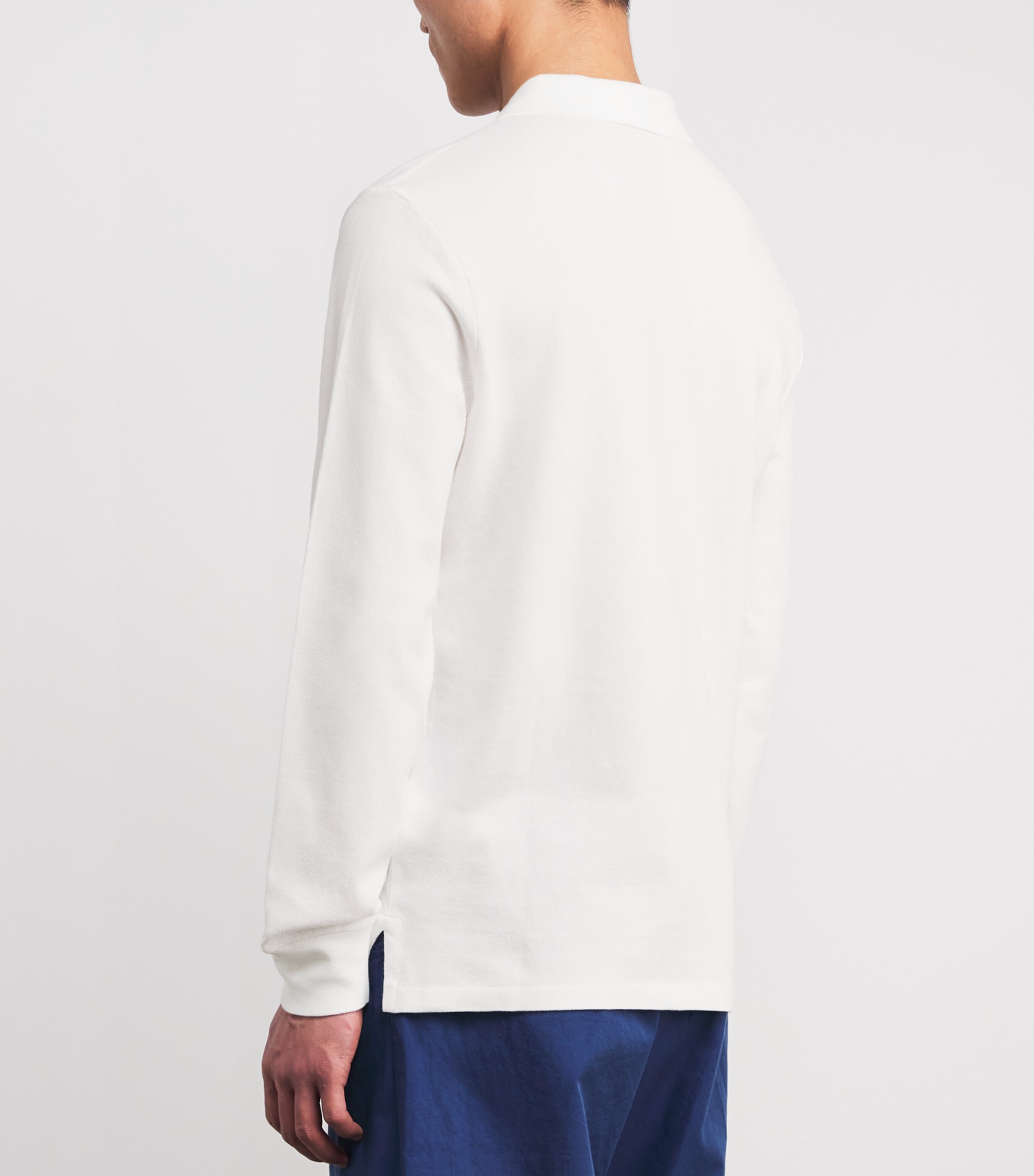 Polo Ralph Lauren Mens Logo Polo Shirt White Image 4