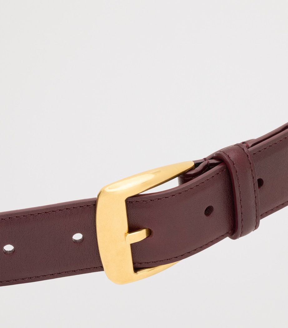 Leather Trapezoid Belt 6195 Image 3