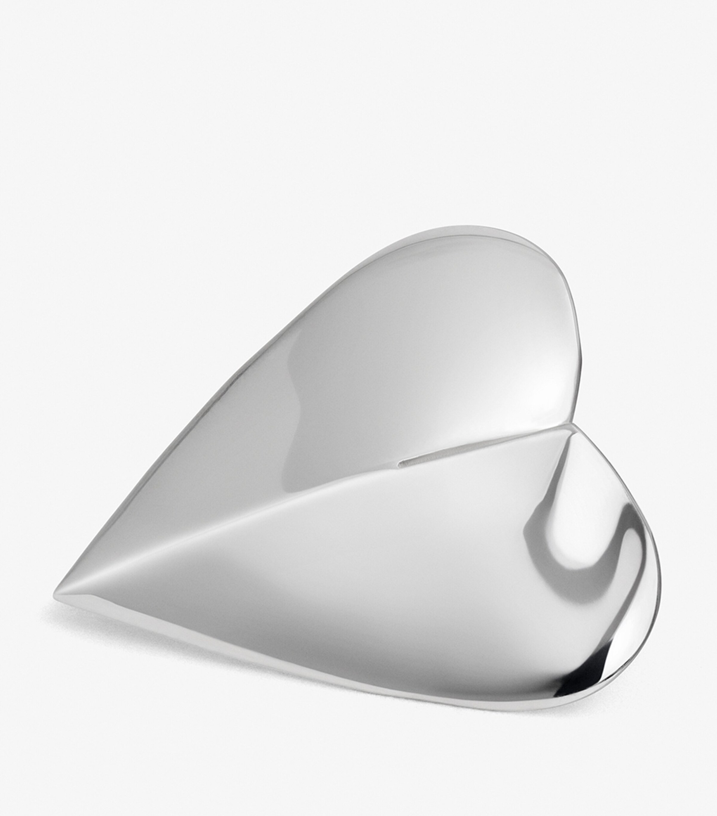 Alaïa Brass Mini Le Coeur Earrings Argent Image 4